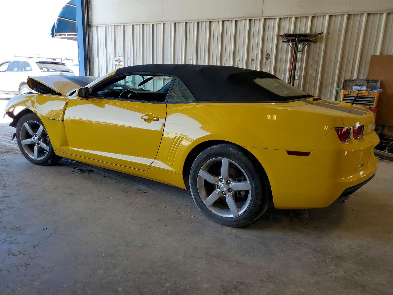 2011 Chevrolet Camaro Lt Yellow vin: 2G1FB3DD6B9192013