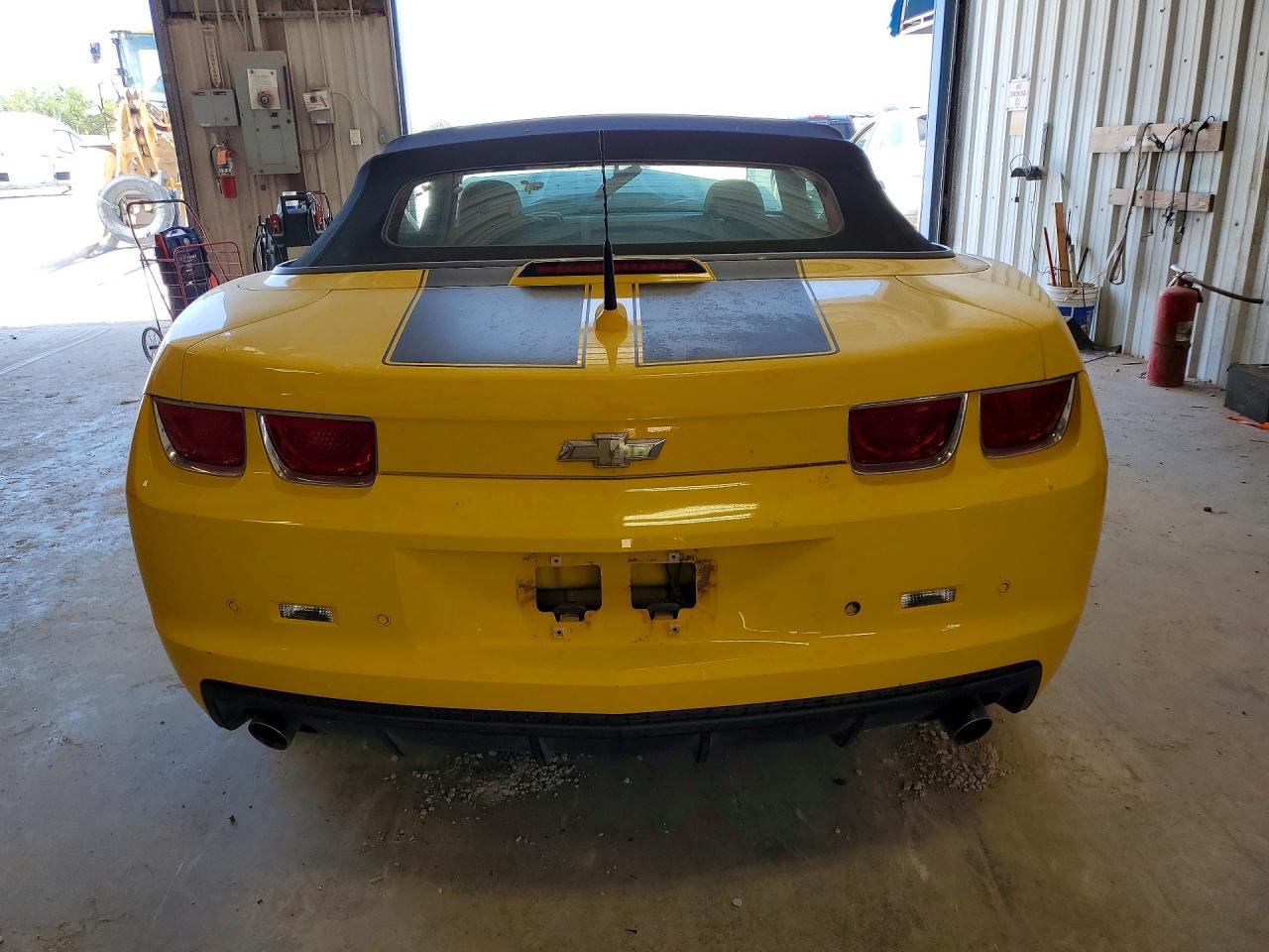 2011 Chevrolet Camaro Lt Yellow vin: 2G1FB3DD6B9192013