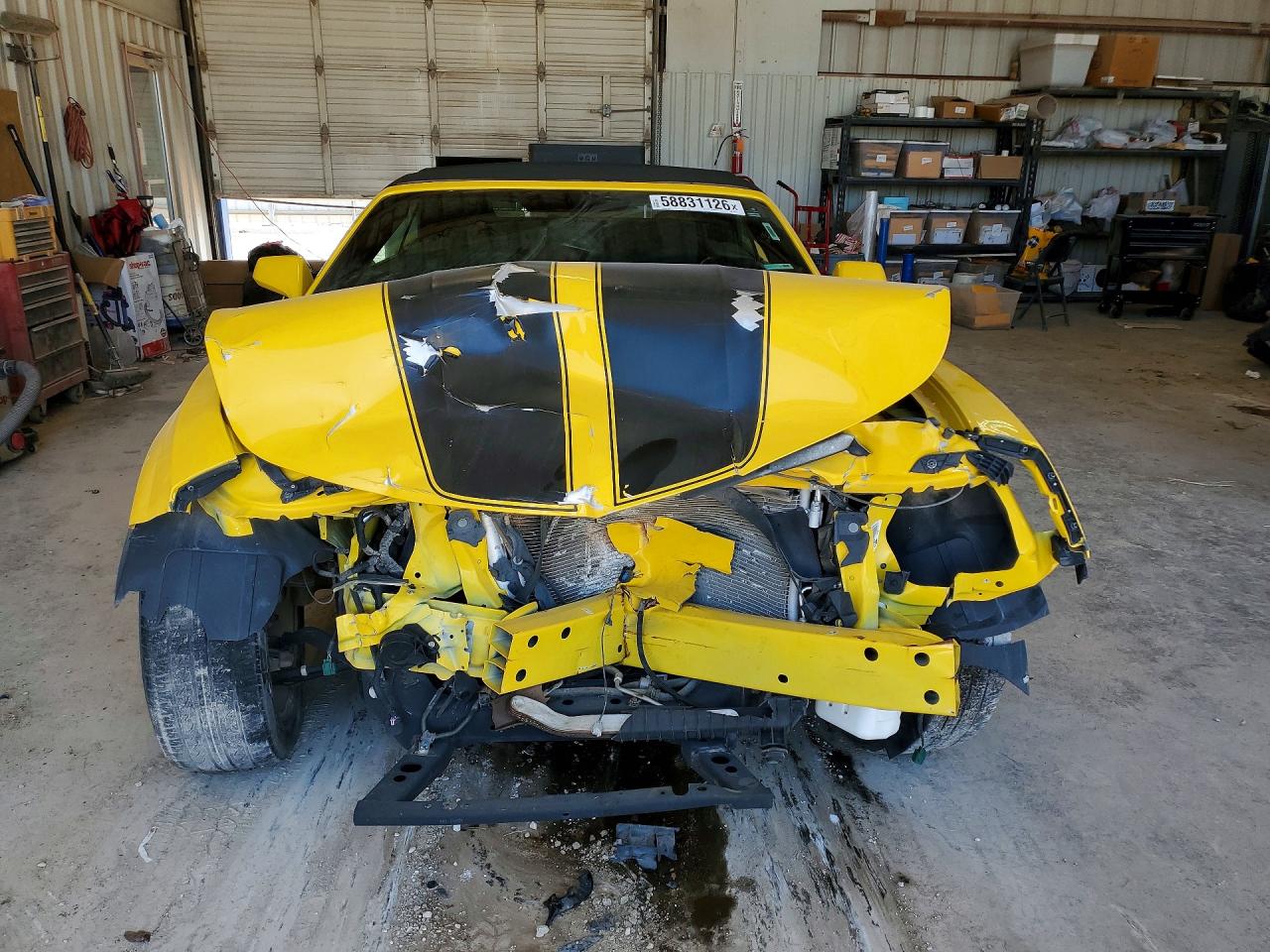 2011 Chevrolet Camaro Lt Yellow vin: 2G1FB3DD6B9192013