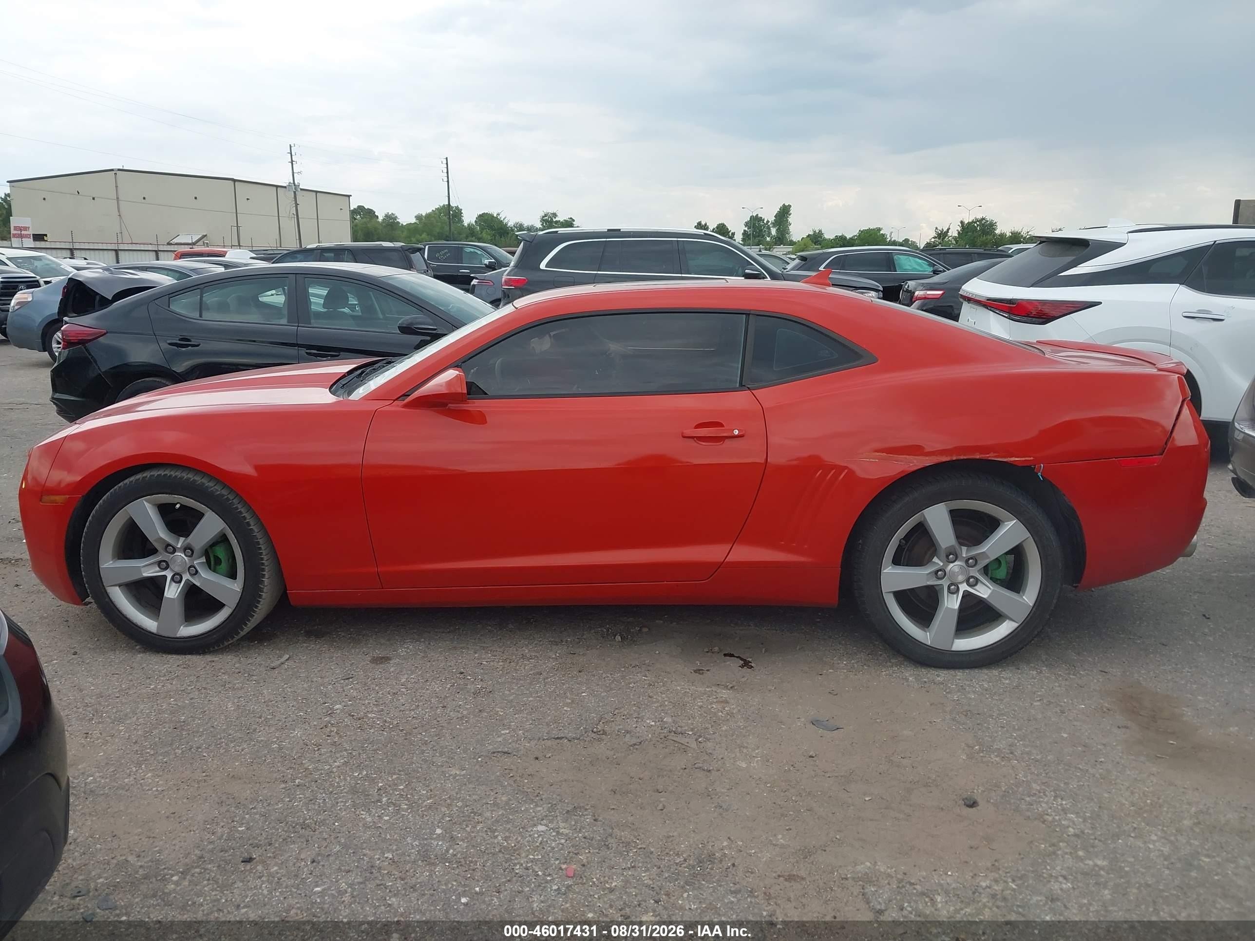 2012 Chevrolet Camaro 2lt Orange vin: 2G1FC1E30C9165365