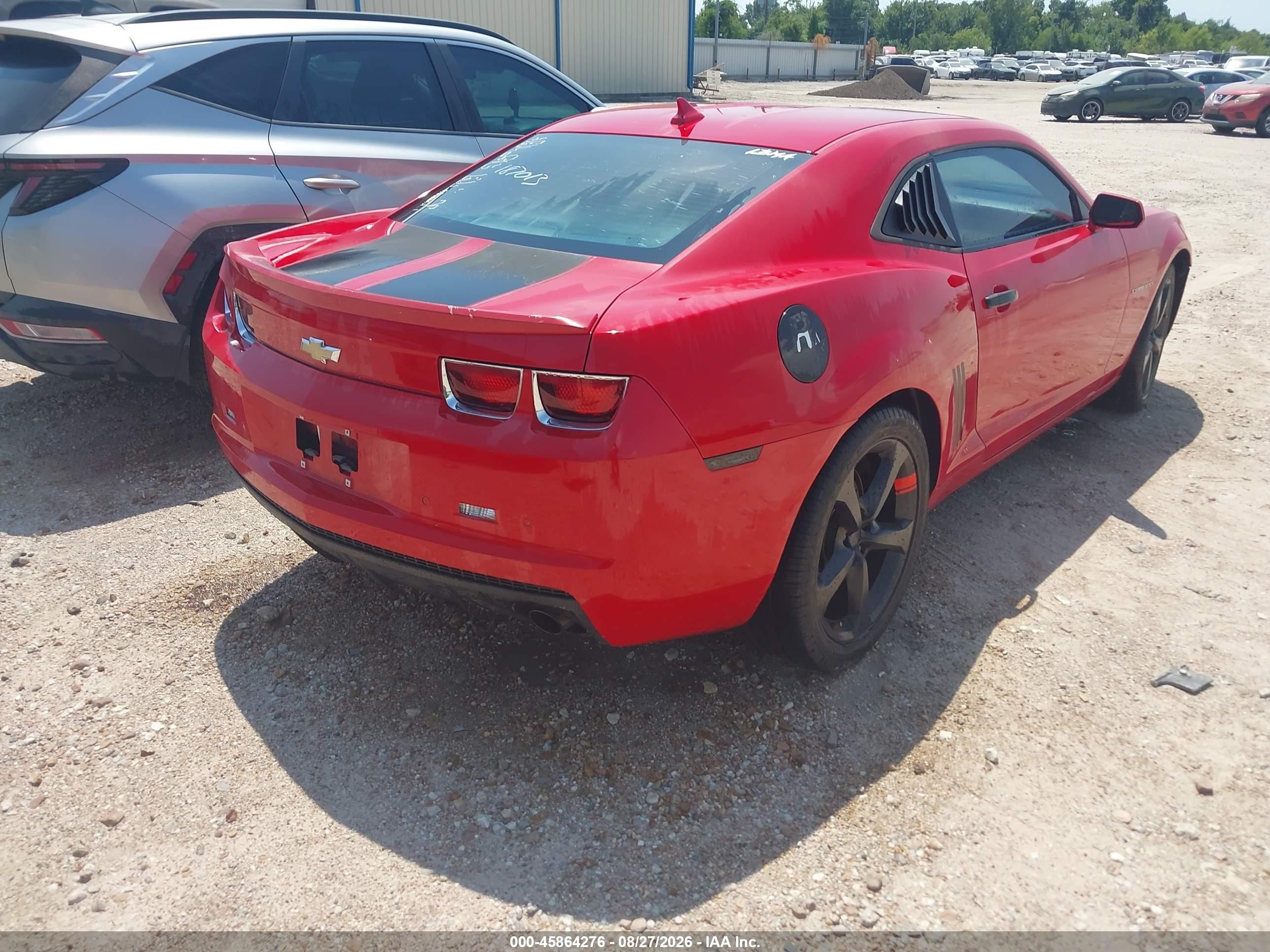 2013 Chevrolet Camaro 2lt Красный vin: 2G1FC1E30D9187013