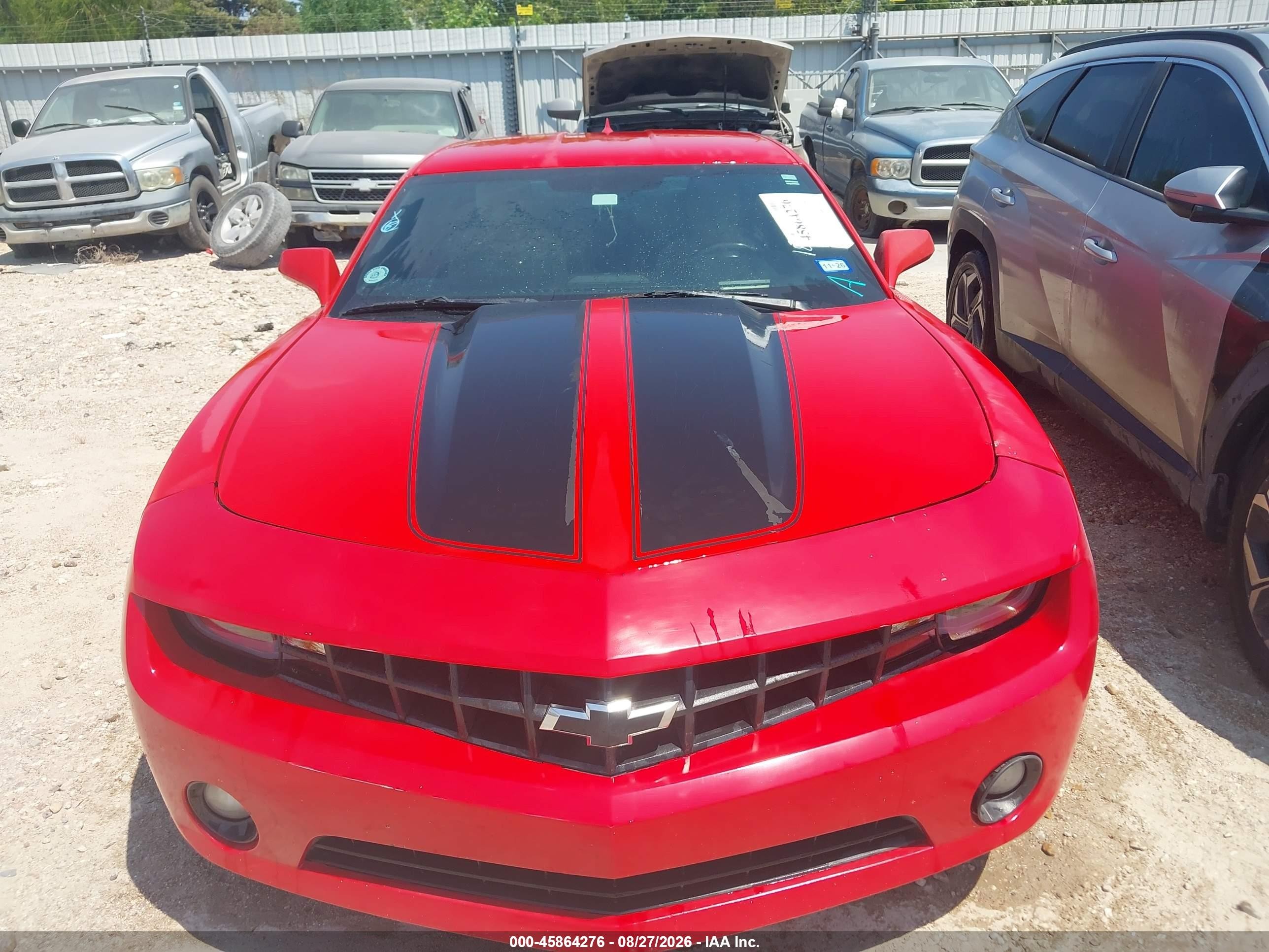 2013 Chevrolet Camaro 2lt Красный vin: 2G1FC1E30D9187013