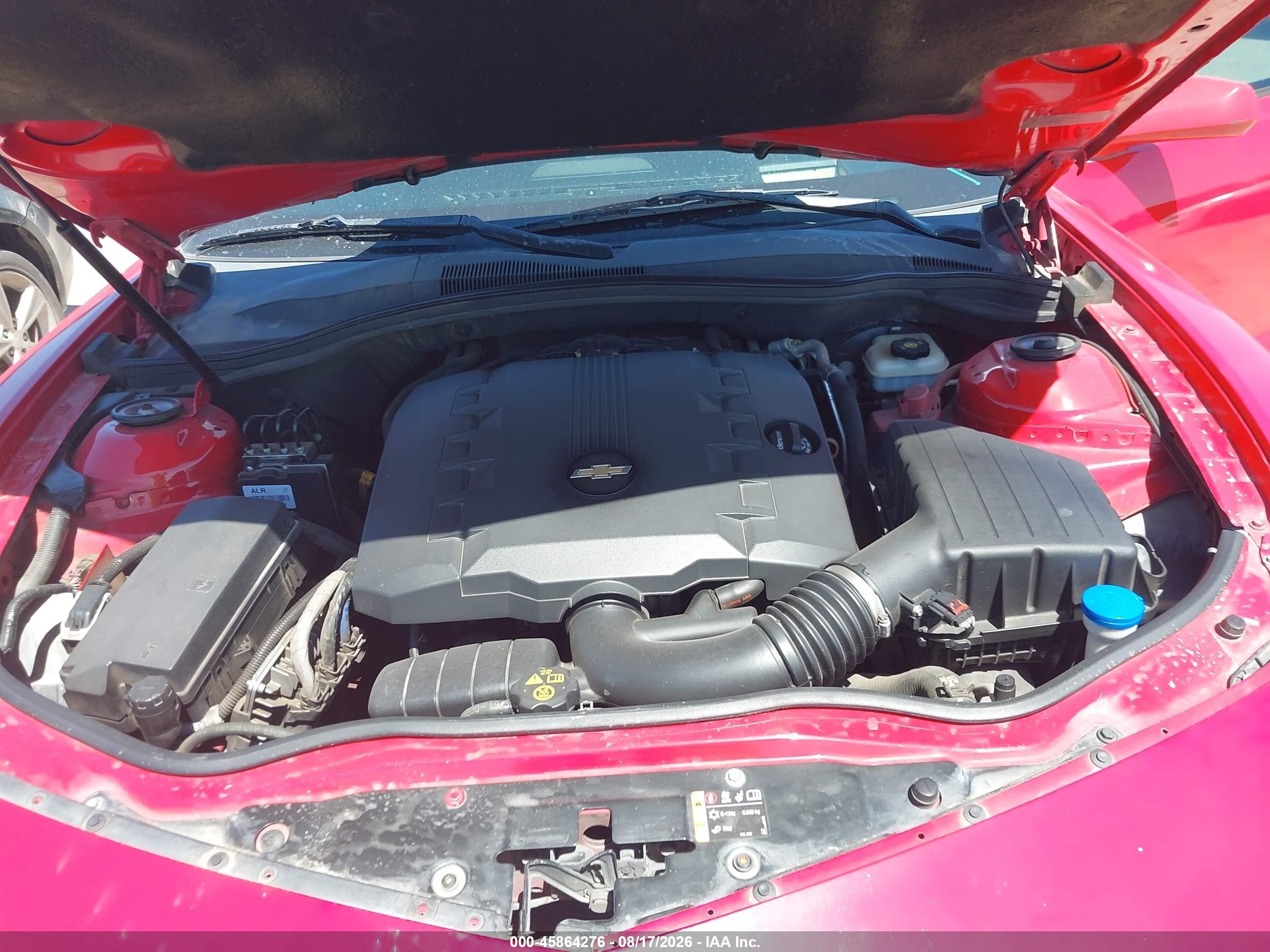 2013 Chevrolet Camaro 2lt Красный vin: 2G1FC1E30D9187013