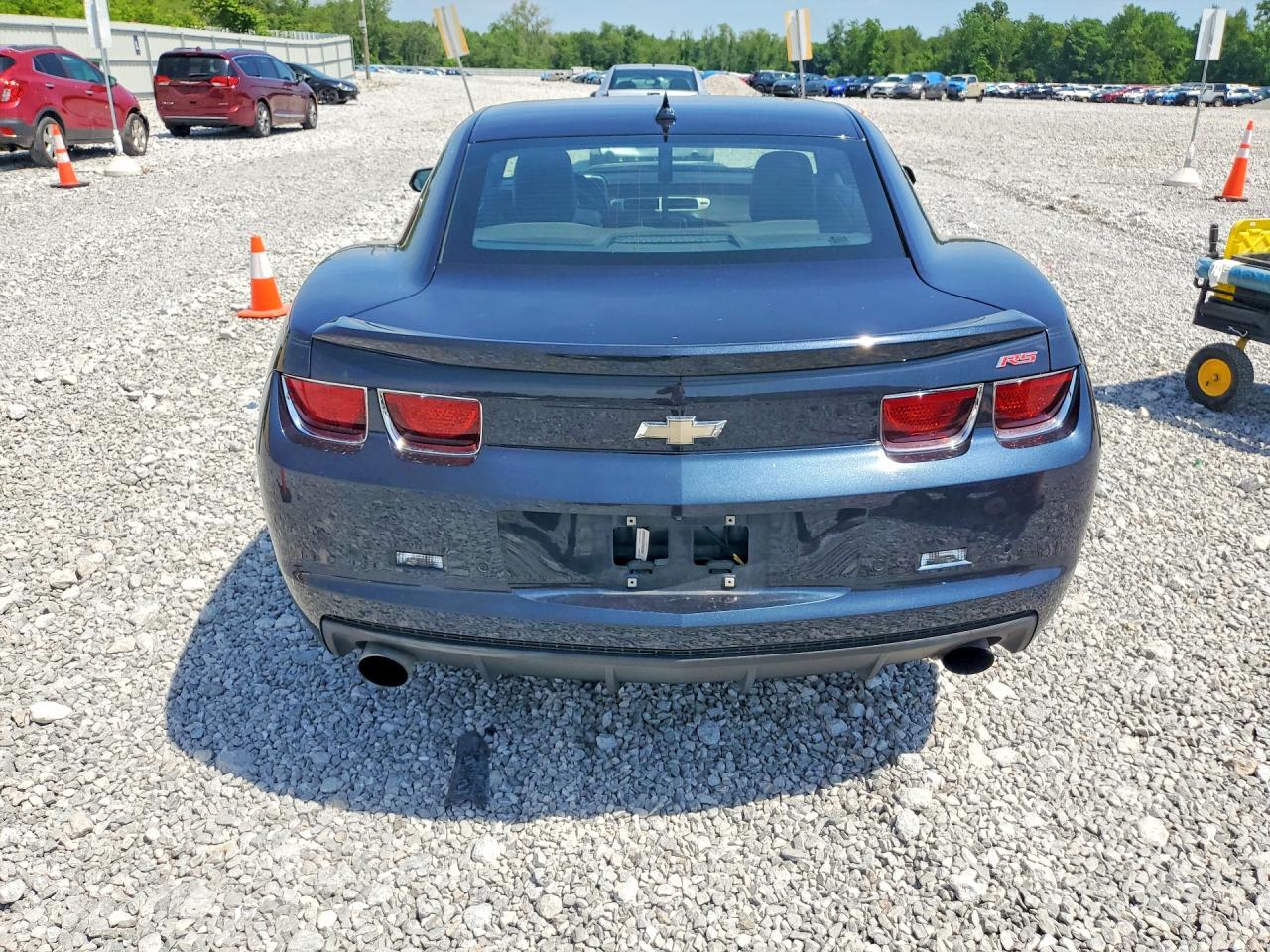 2013 Chevrolet Camaro Lt Blue vin: 2G1FC1E30D9190476