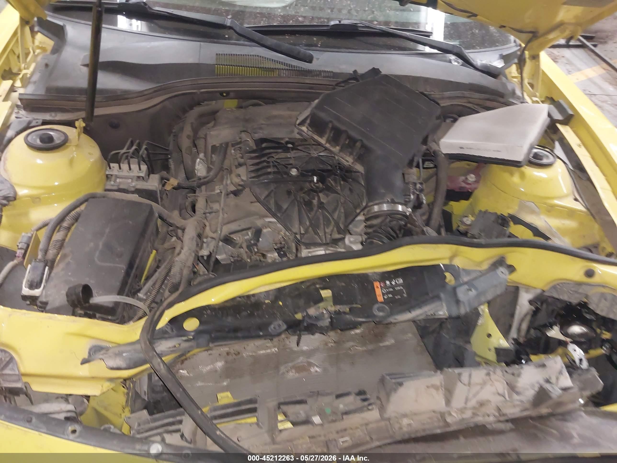 2014 Chevrolet Camaro 2lt Yellow vin: 2G1FC1E30E9214664