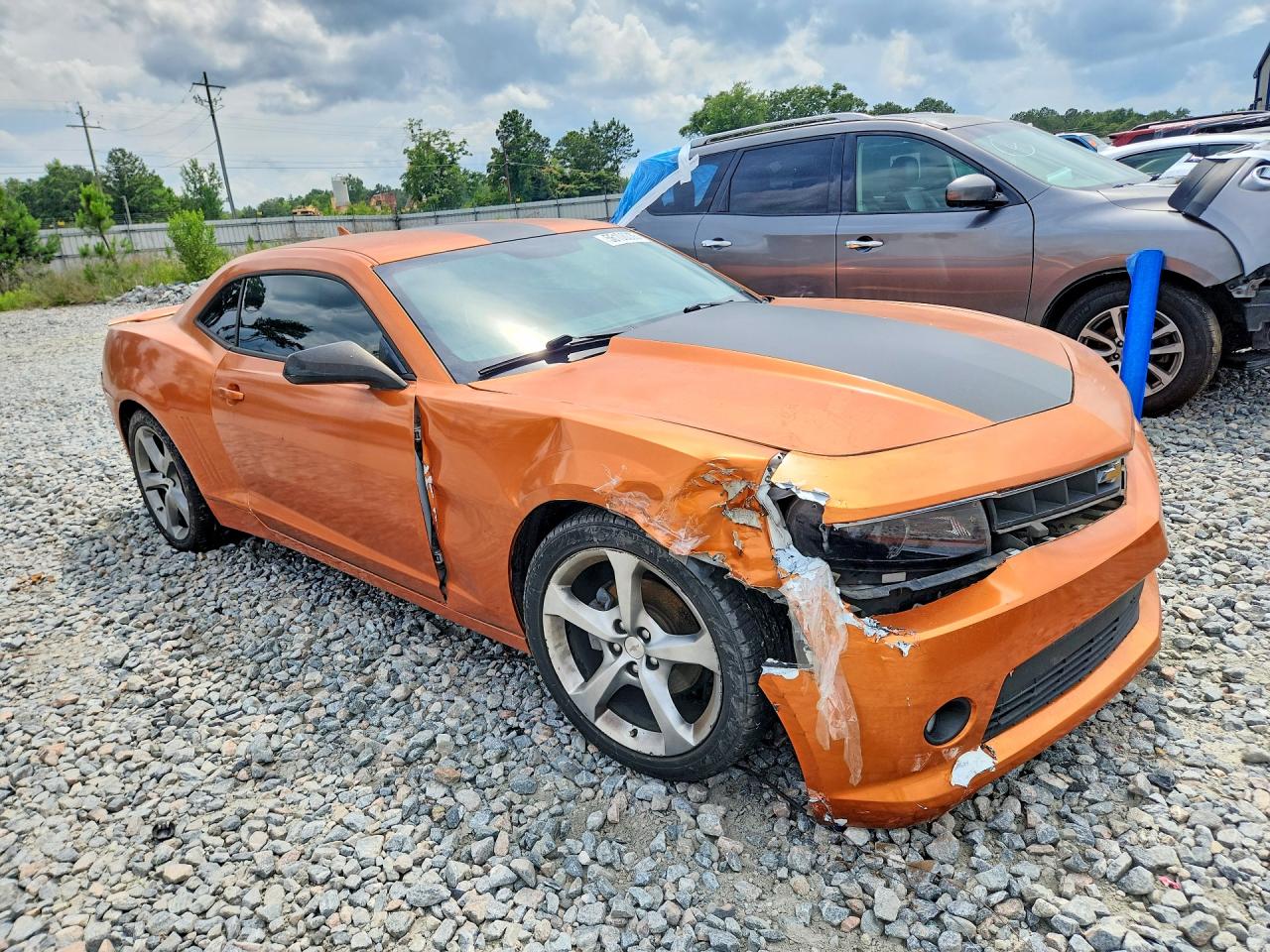2014 Chevrolet Camaro Lt Brown vin: 2G1FC1E30E9320886