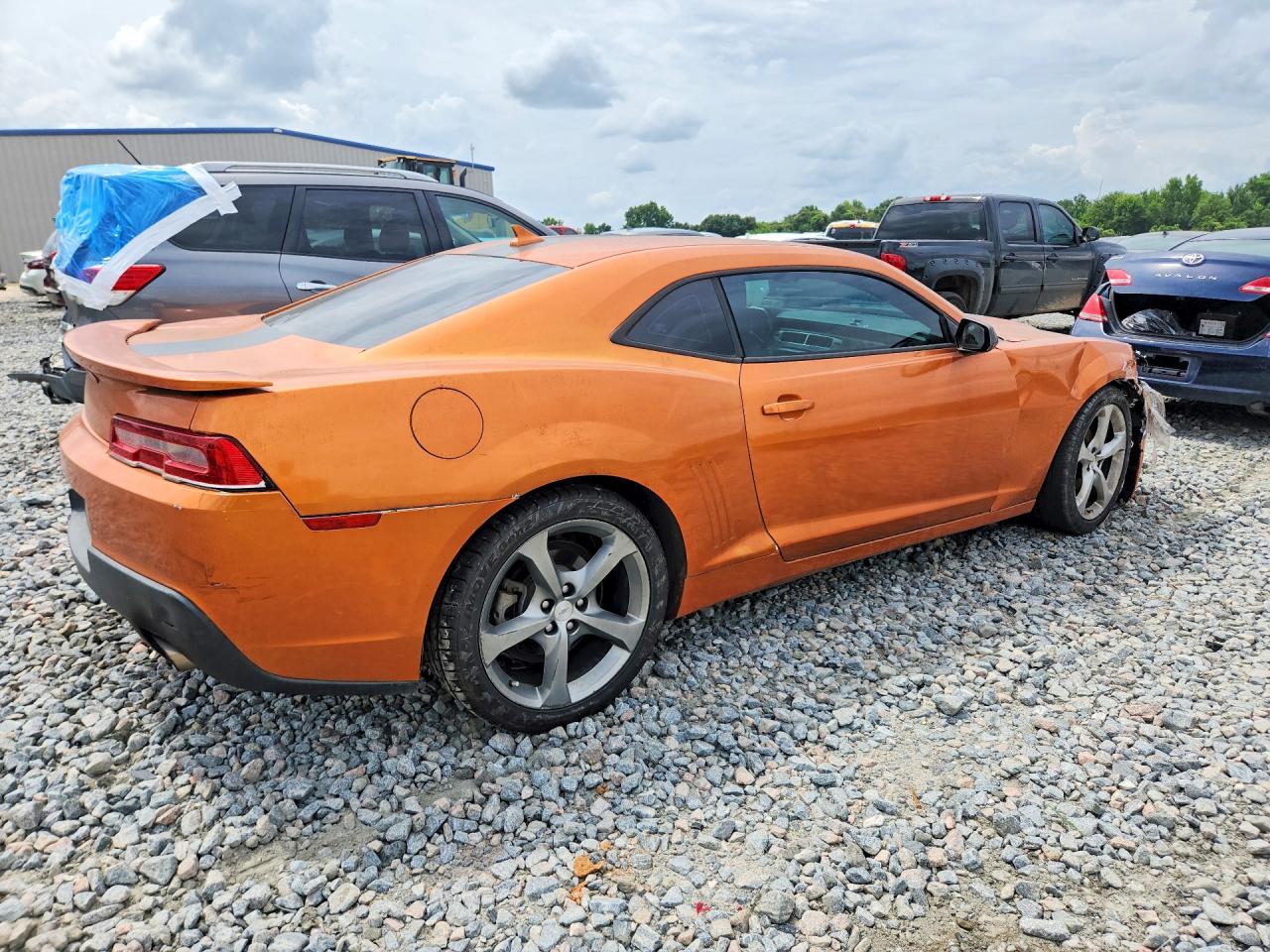 2014 Chevrolet Camaro Lt Brown vin: 2G1FC1E30E9320886