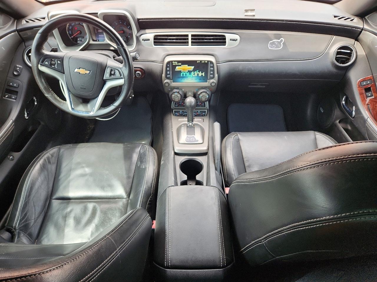 2014 Chevrolet Camaro Lt Brown vin: 2G1FC1E30E9320886