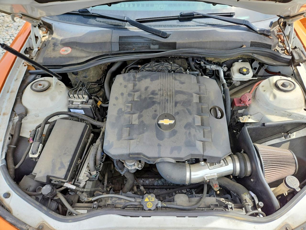 2014 Chevrolet Camaro Lt Brown vin: 2G1FC1E30E9320886