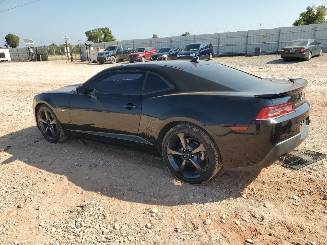 2015 Chevrolet Camaro Lt Black vin: 2G1FC1E30F9160428