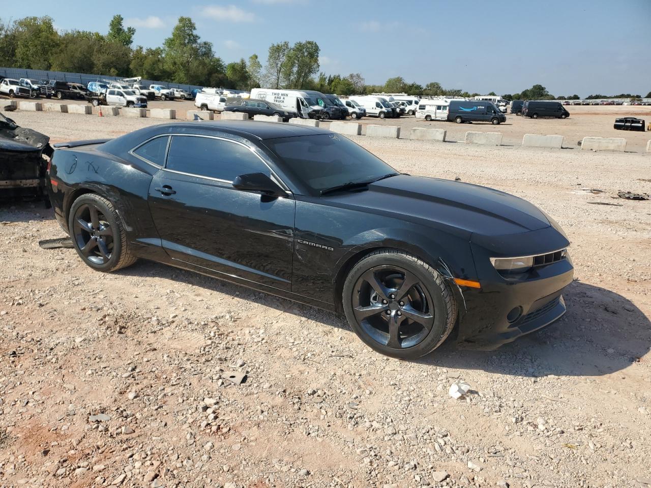 2015 Chevrolet Camaro Lt Black vin: 2G1FC1E30F9160428