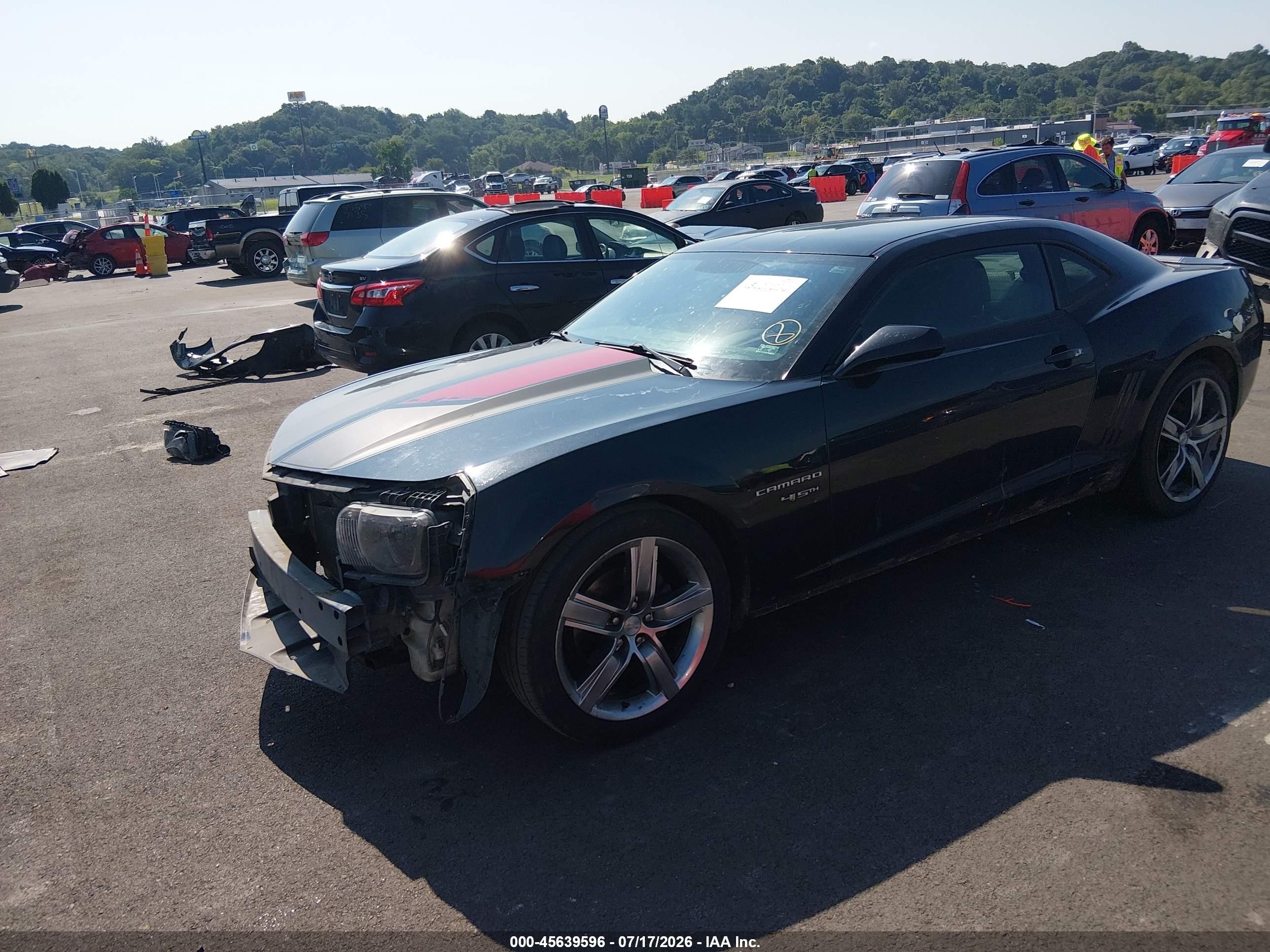 2012 Chevrolet Camaro 2lt Black vin: 2G1FC1E31C9126591