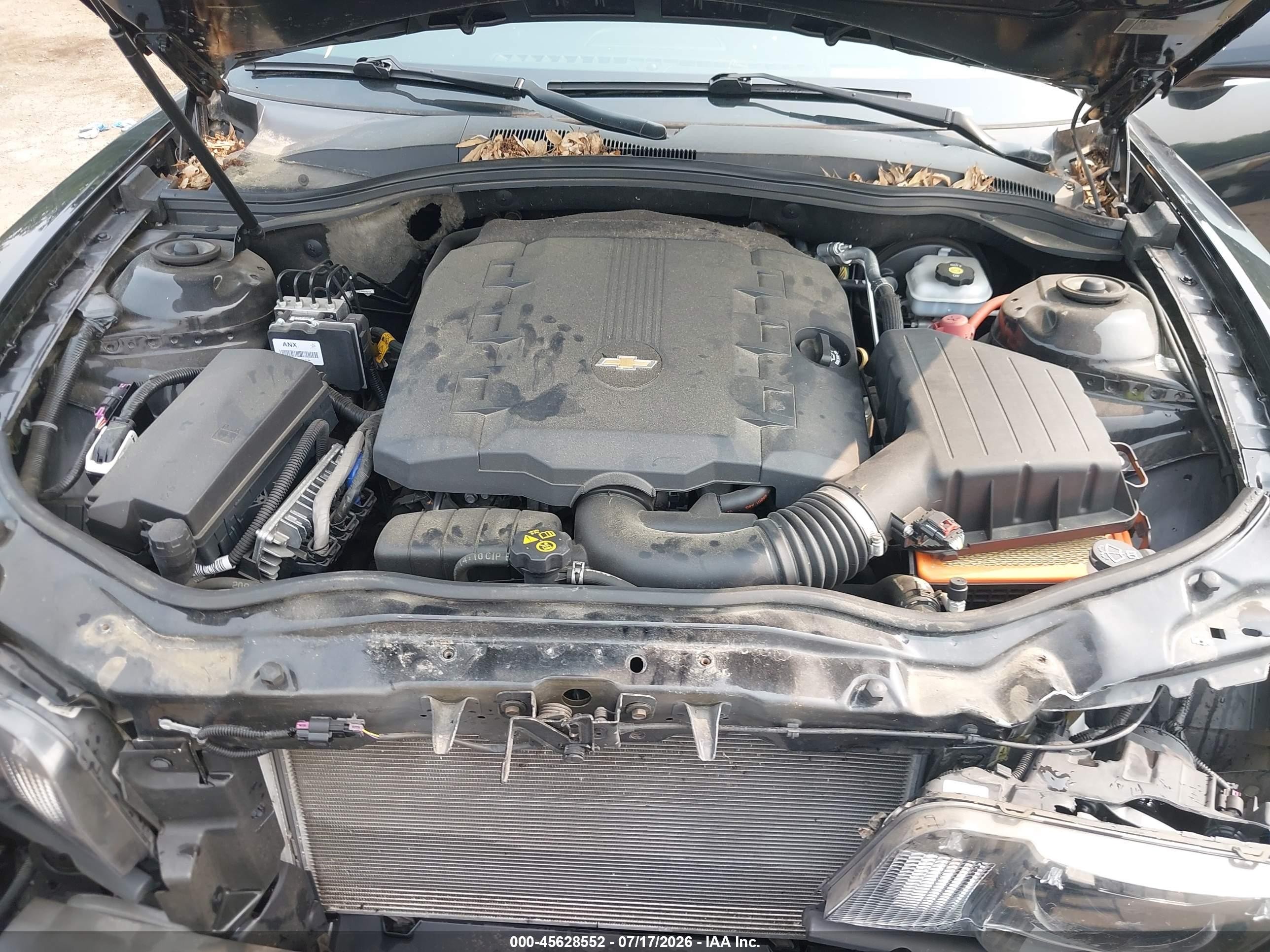 2012 Chevrolet Camaro 2lt Черный vin: 2G1FC1E31C9137493