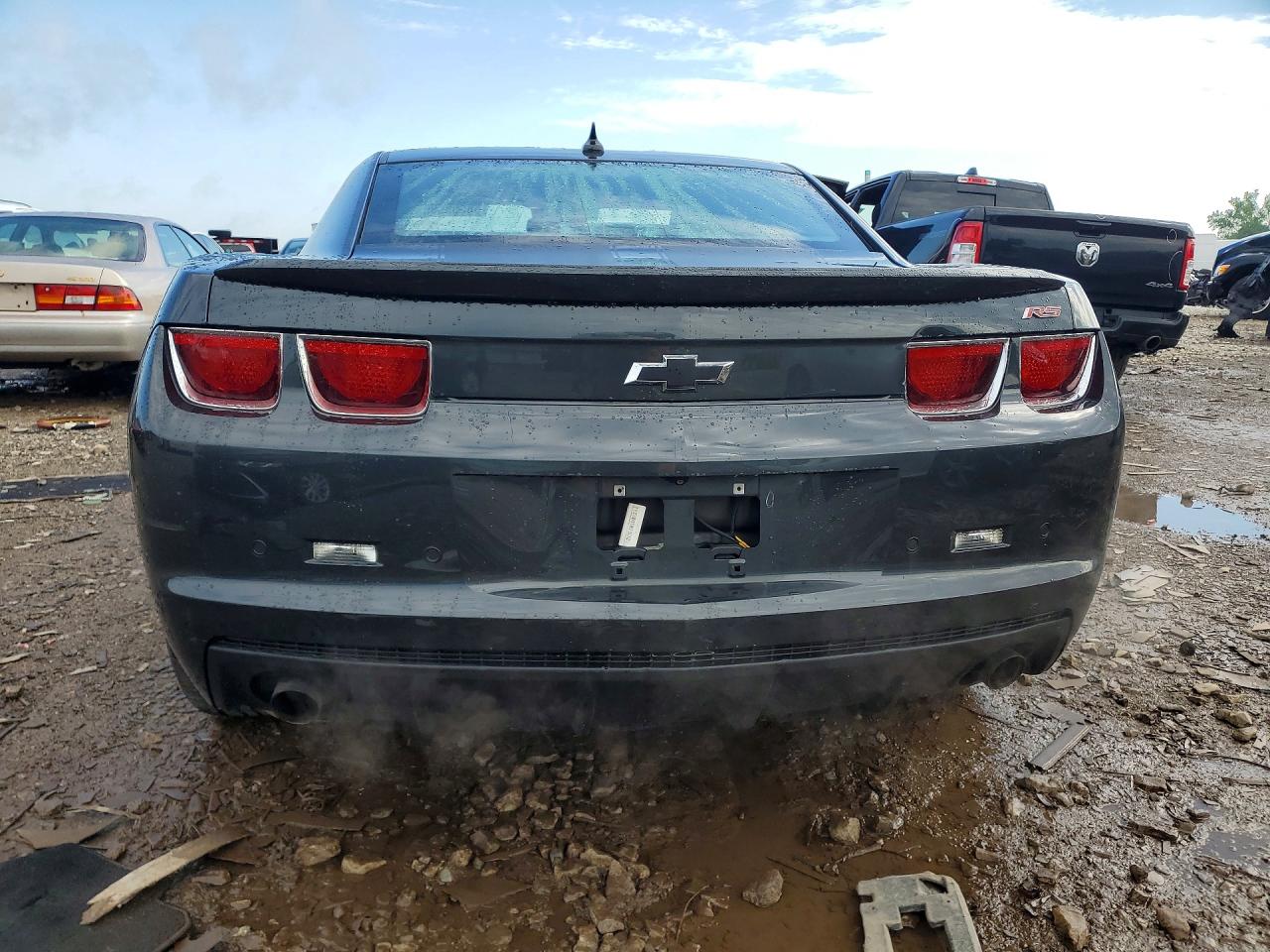2012 Chevrolet Camaro Lt Gray vin: 2G1FC1E31C9163740