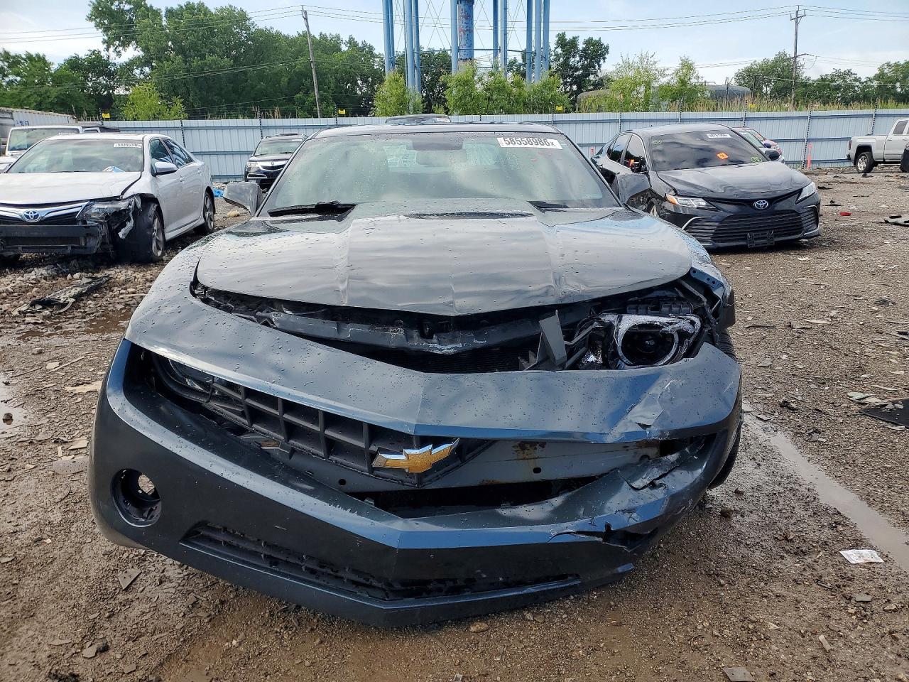2012 Chevrolet Camaro Lt Gray vin: 2G1FC1E31C9163740