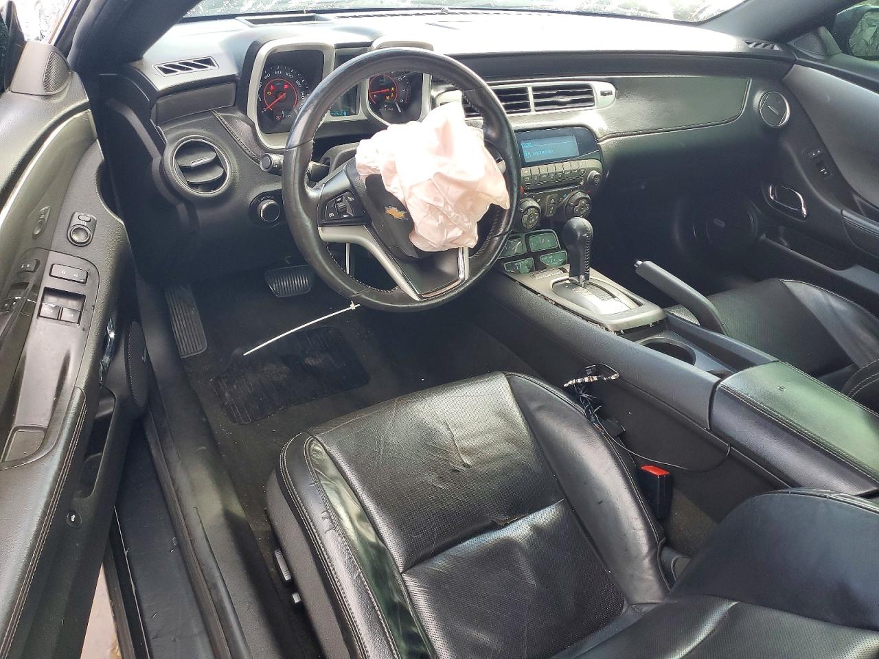 2012 Chevrolet Camaro Lt Gray vin: 2G1FC1E31C9163740