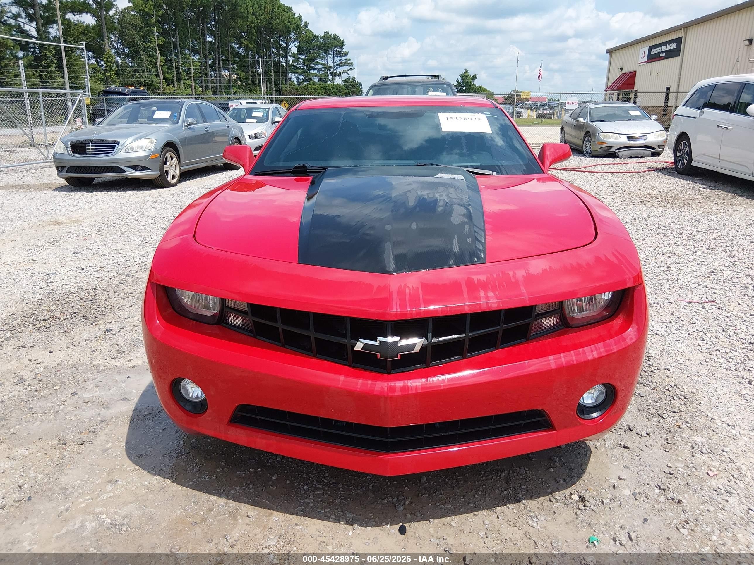 2012 Chevrolet Camaro 2lt Red vin: 2G1FC1E31C9208532
