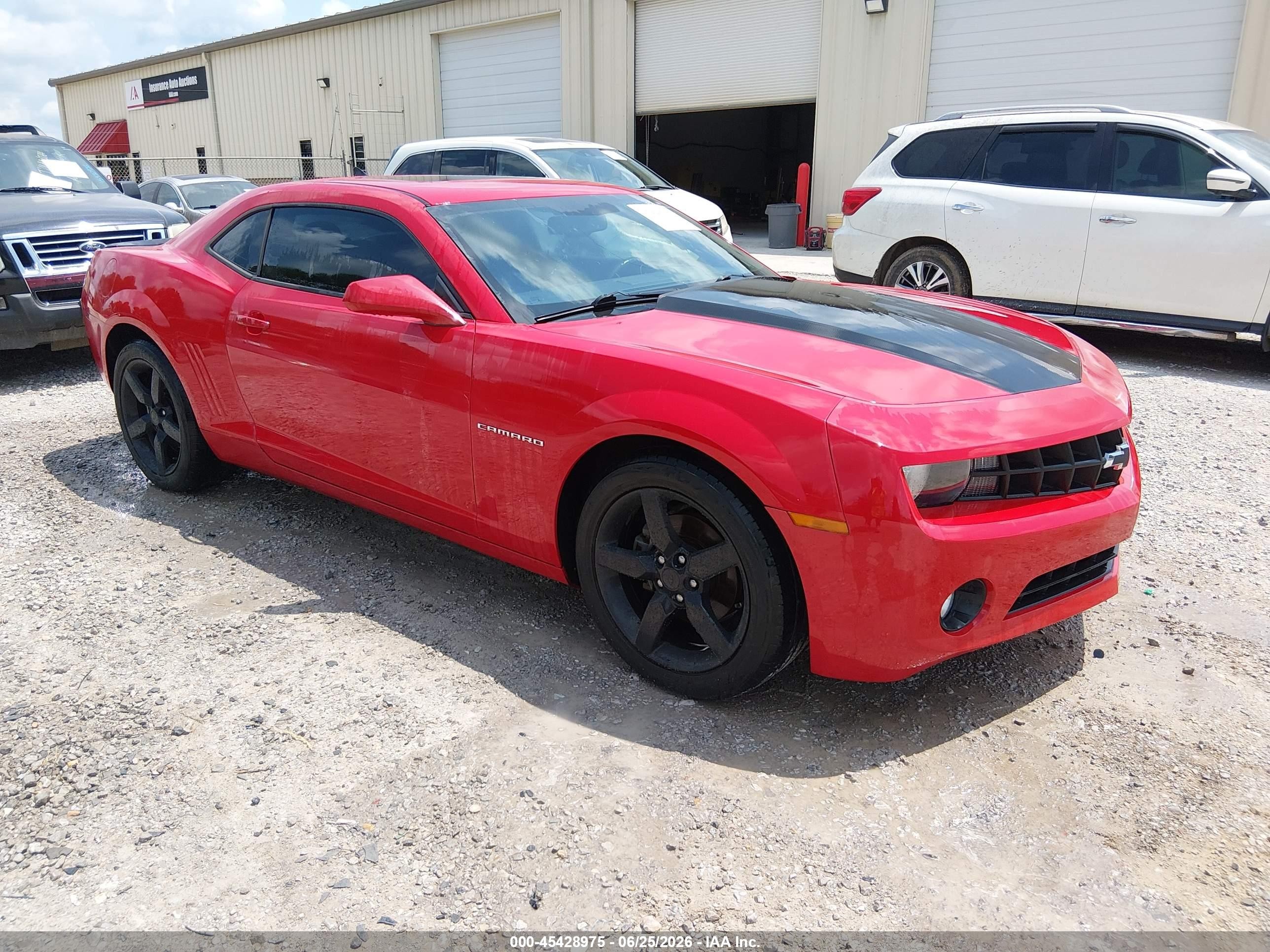 2012 Chevrolet Camaro 2lt Red vin: 2G1FC1E31C9208532