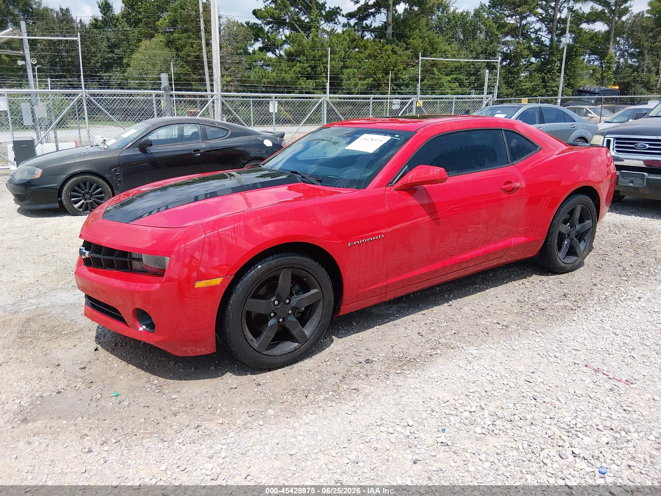 2012 Chevrolet Camaro 2lt Red vin: 2G1FC1E31C9208532