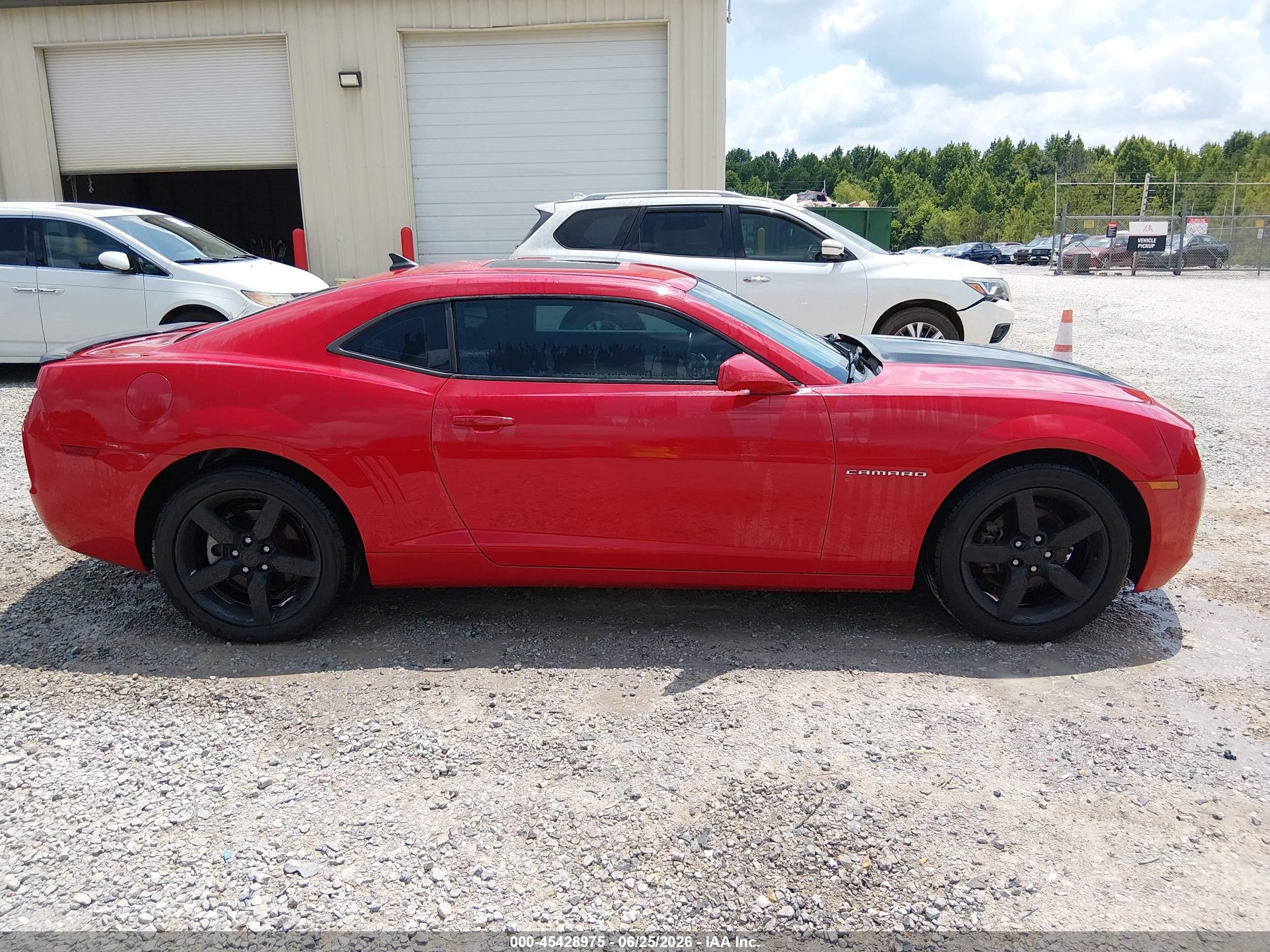 2012 Chevrolet Camaro 2lt Red vin: 2G1FC1E31C9208532