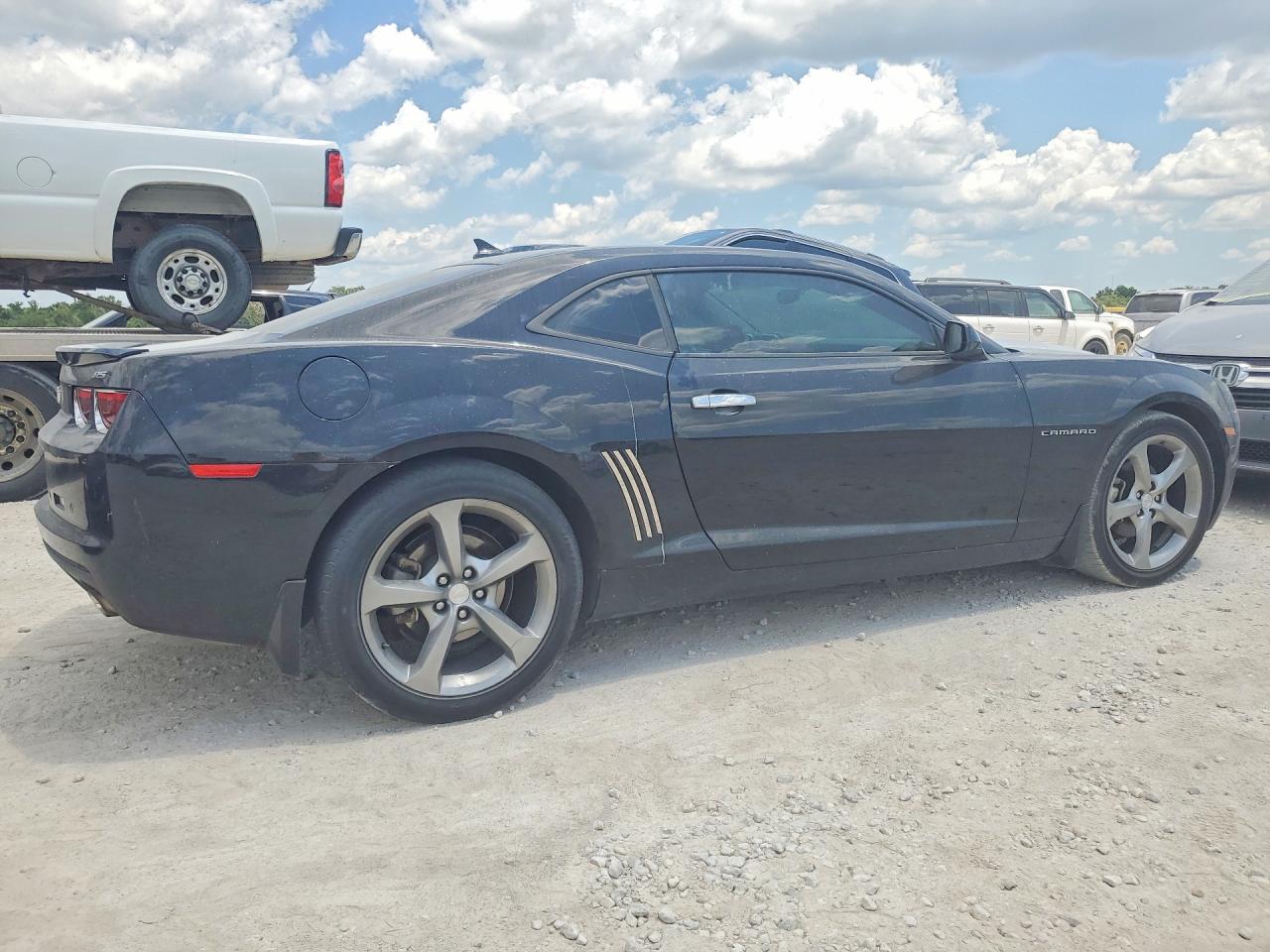 2013 Chevrolet Camaro Lt Black vin: 2G1FC1E31D9158071