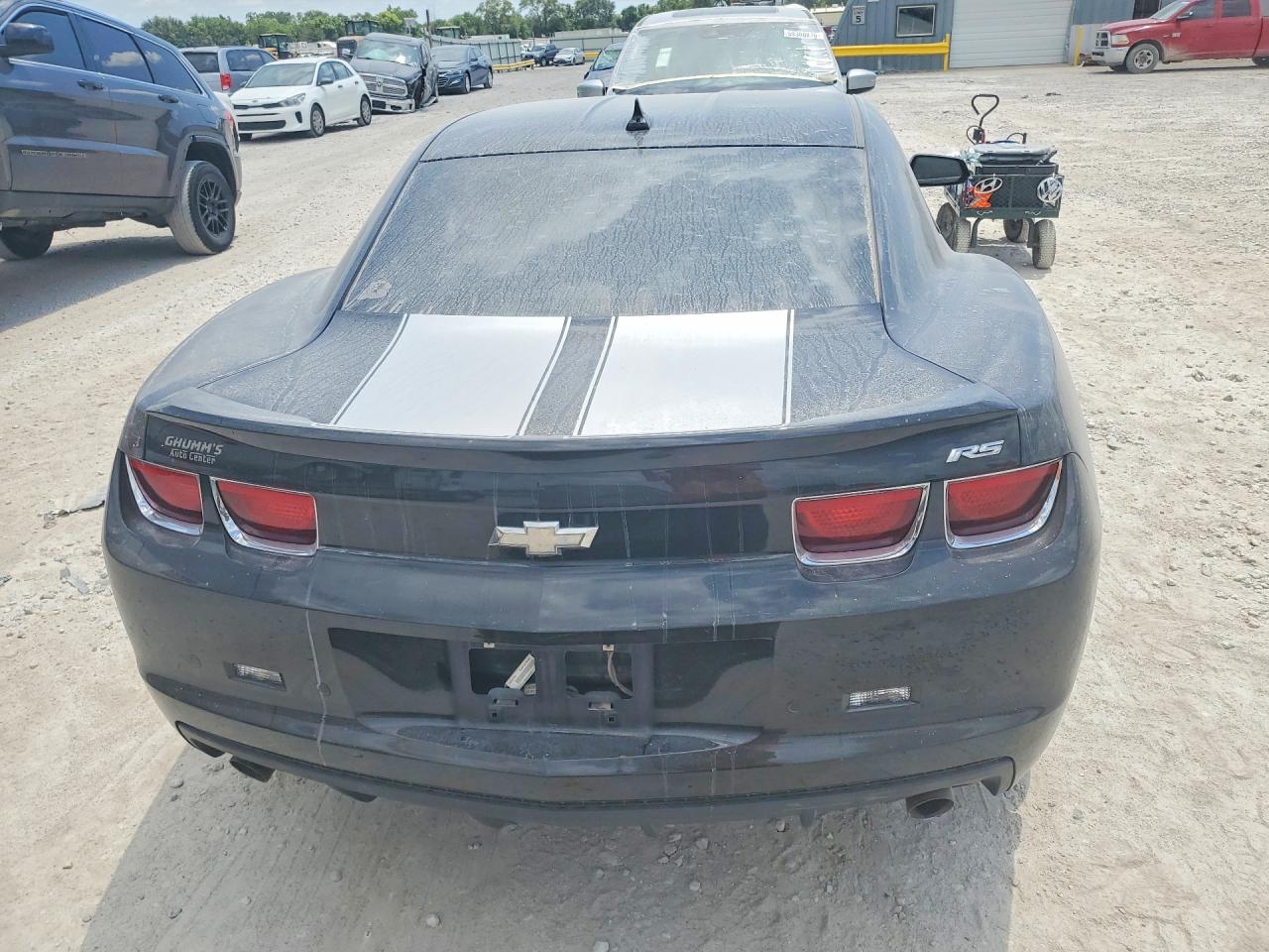 2013 Chevrolet Camaro Lt Black vin: 2G1FC1E31D9158071