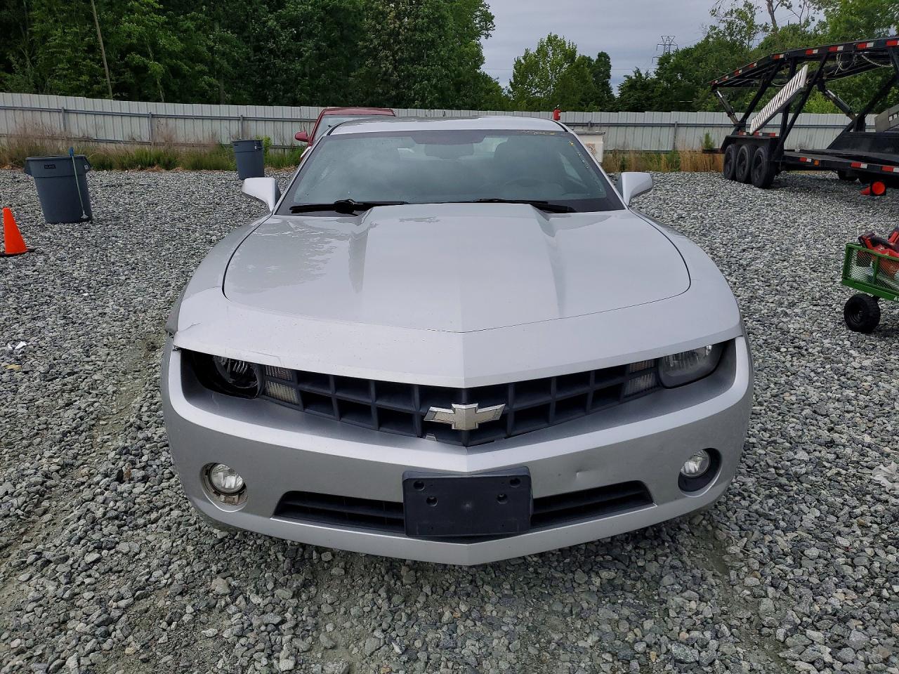 2012 Chevrolet Camaro Lt Silver vin: 2G1FC1E32C9176223