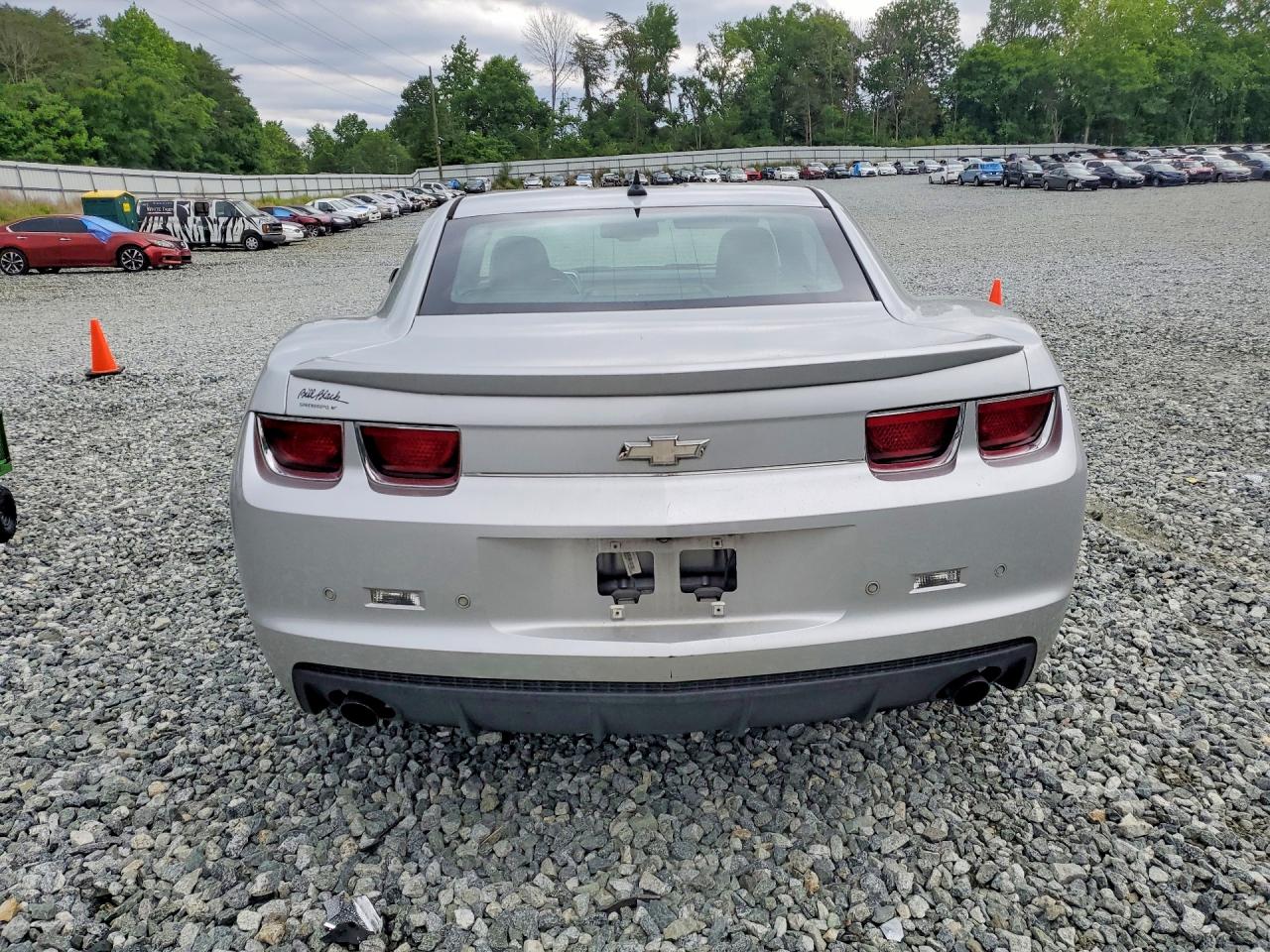 2012 Chevrolet Camaro Lt Silver vin: 2G1FC1E32C9176223