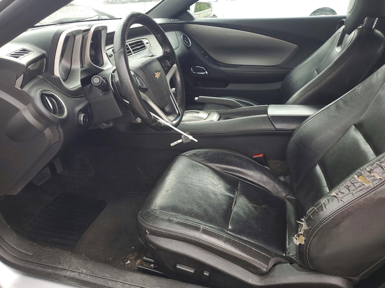 2012 Chevrolet Camaro Lt Silver vin: 2G1FC1E32C9176223