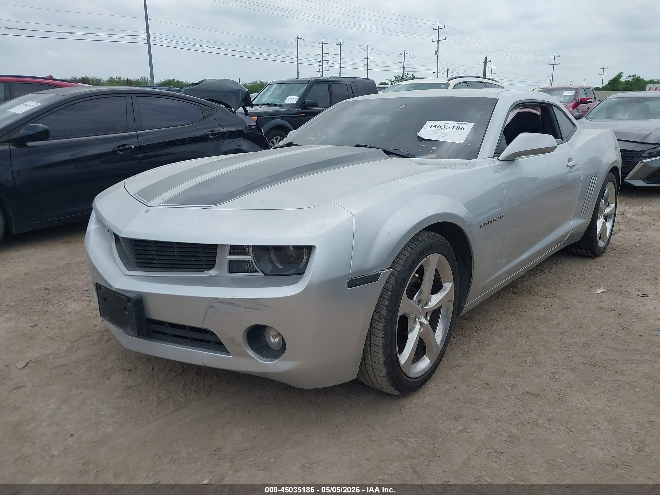2013 Chevrolet Camaro 2lt Silver vin: 2G1FC1E32D9135608