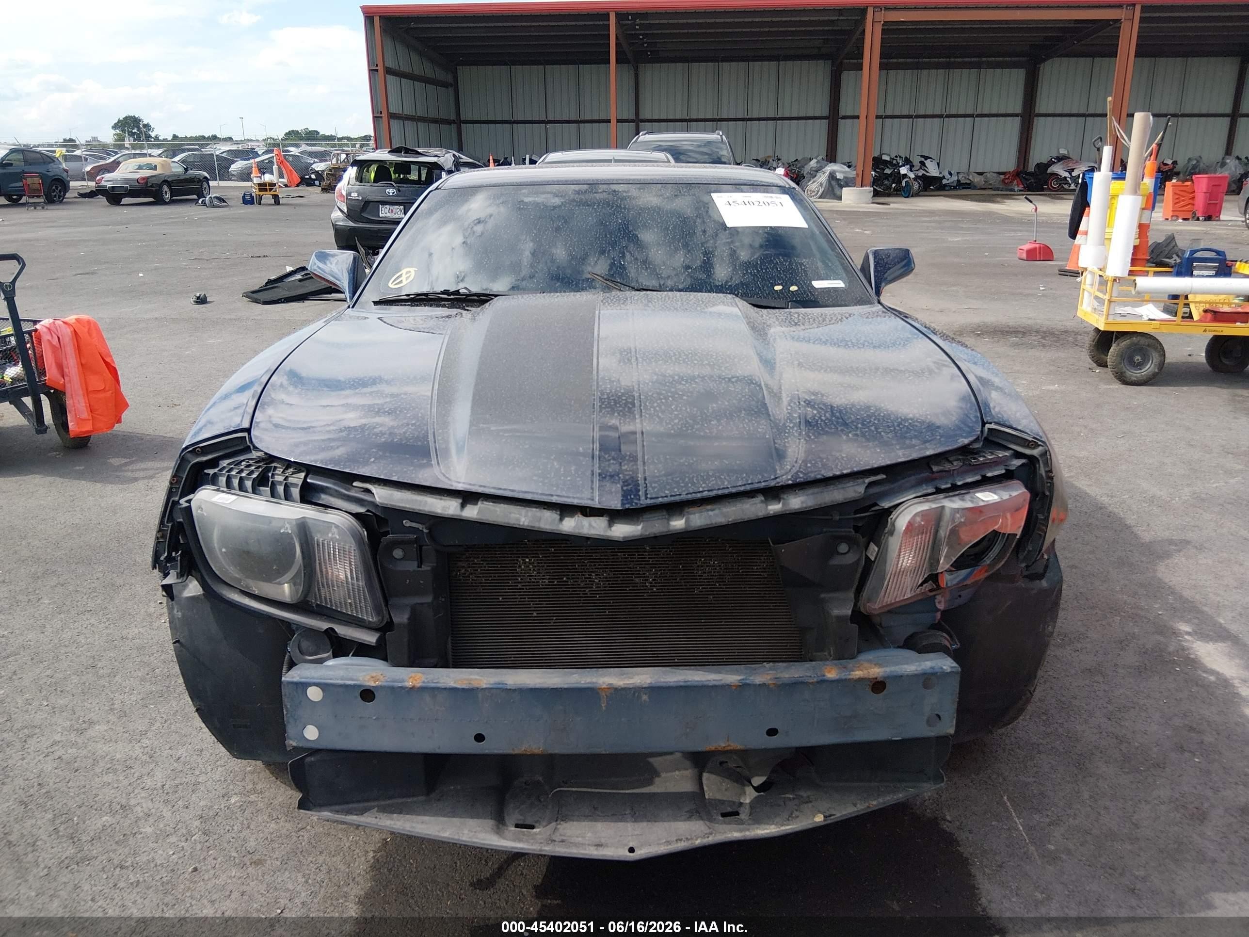 2012 Chevrolet Camaro 2lt Синий vin: 2G1FC1E33C9139830