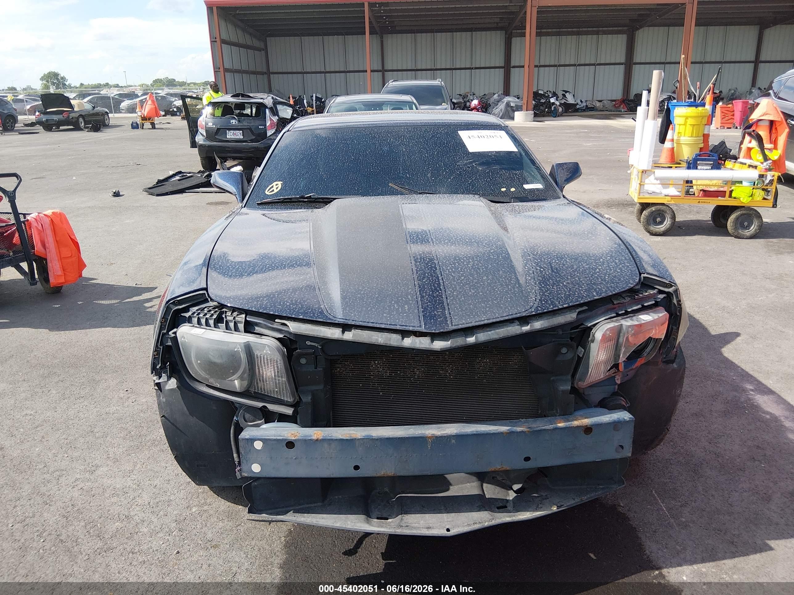 2012 Chevrolet Camaro 2lt Синий vin: 2G1FC1E33C9139830