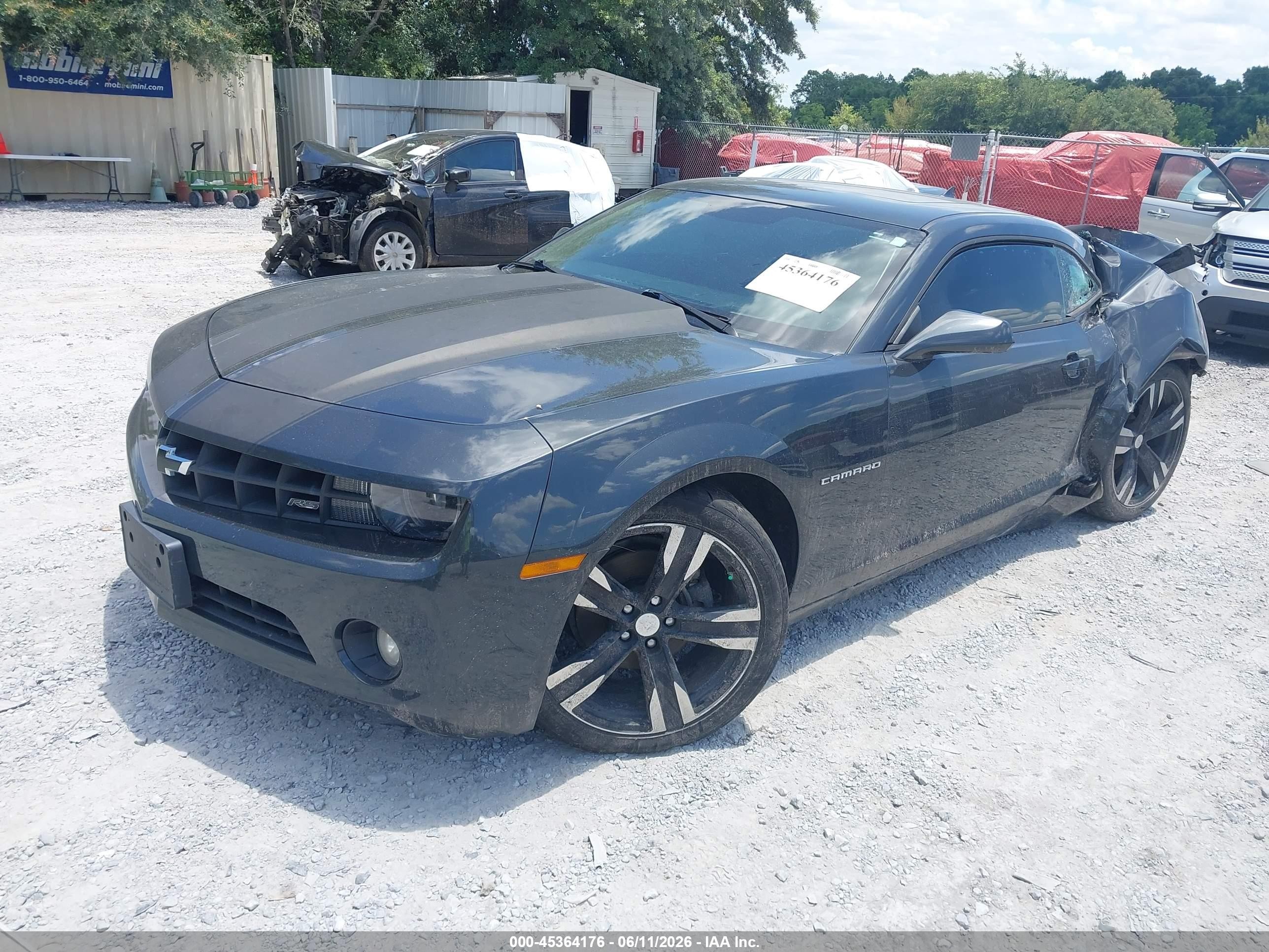 2013 Chevrolet Camaro 2lt Black vin: 2G1FC1E33D9156273