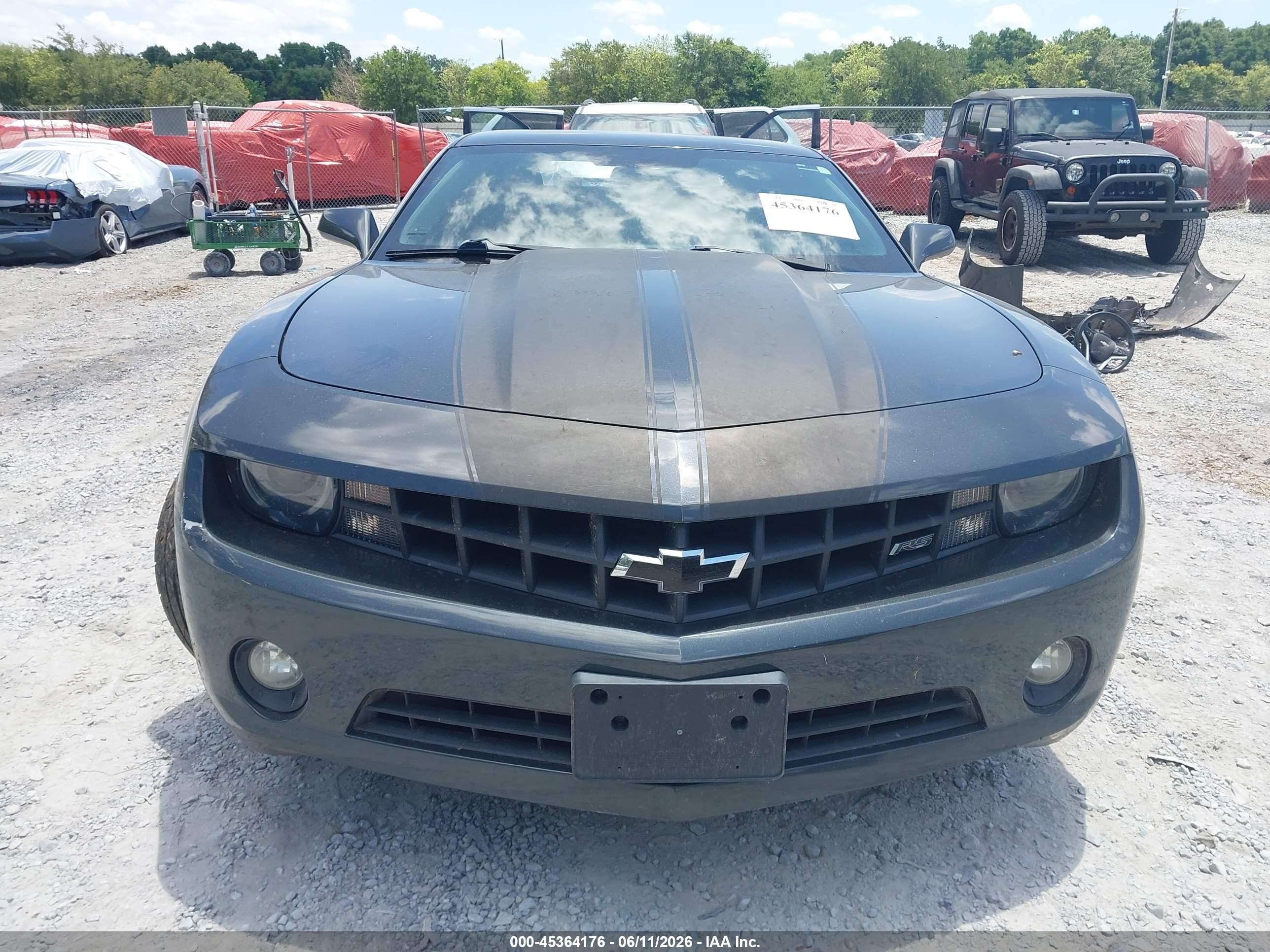 2013 Chevrolet Camaro 2lt Black vin: 2G1FC1E33D9156273