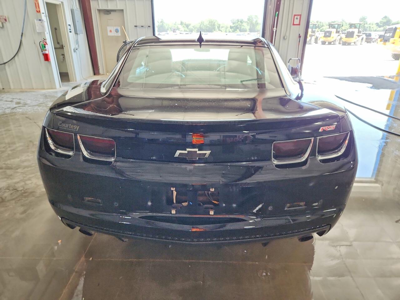 2013 Chevrolet Camaro Lt Black vin: 2G1FC1E33D9190505