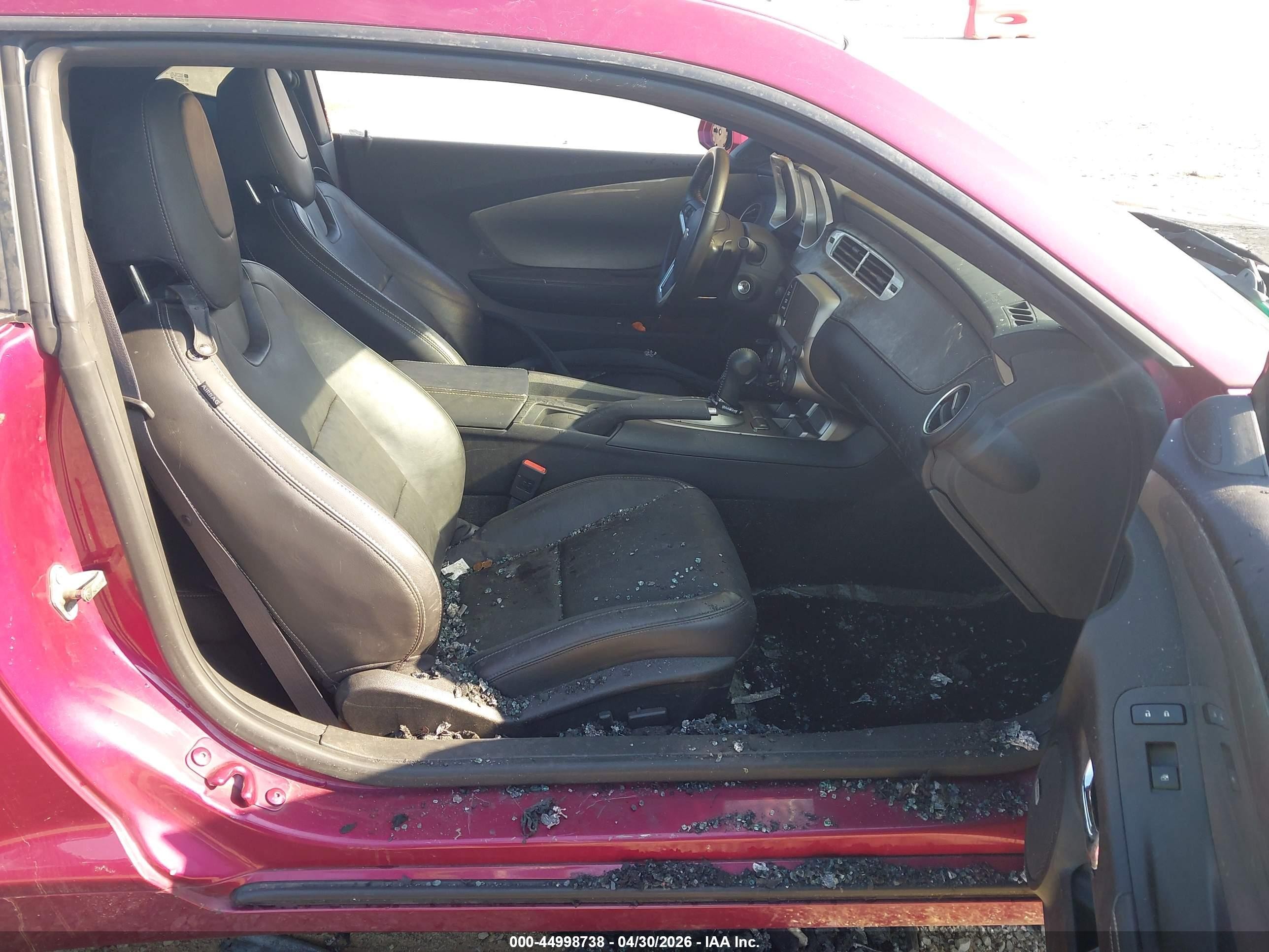 2014 Chevrolet Camaro 2lt Maroon vin: 2G1FC1E33E9279959
