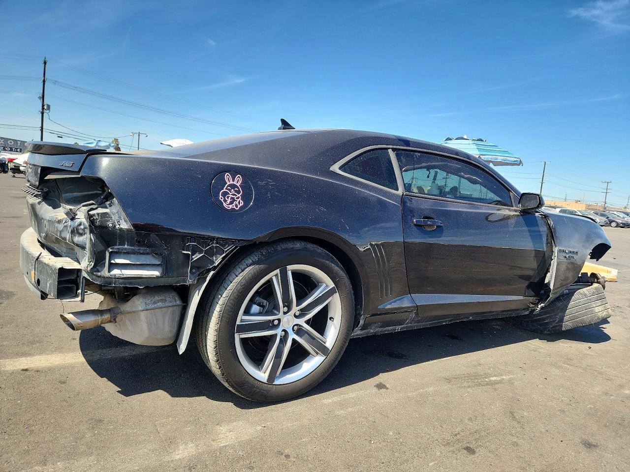 2012 Chevrolet Camaro Lt Black vin: 2G1FC1E34C9164185