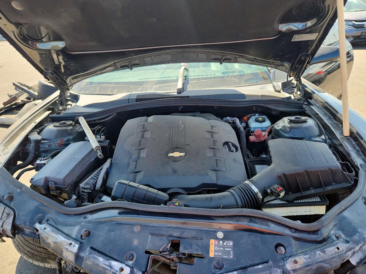 2012 Chevrolet Camaro Lt Black vin: 2G1FC1E34C9164185