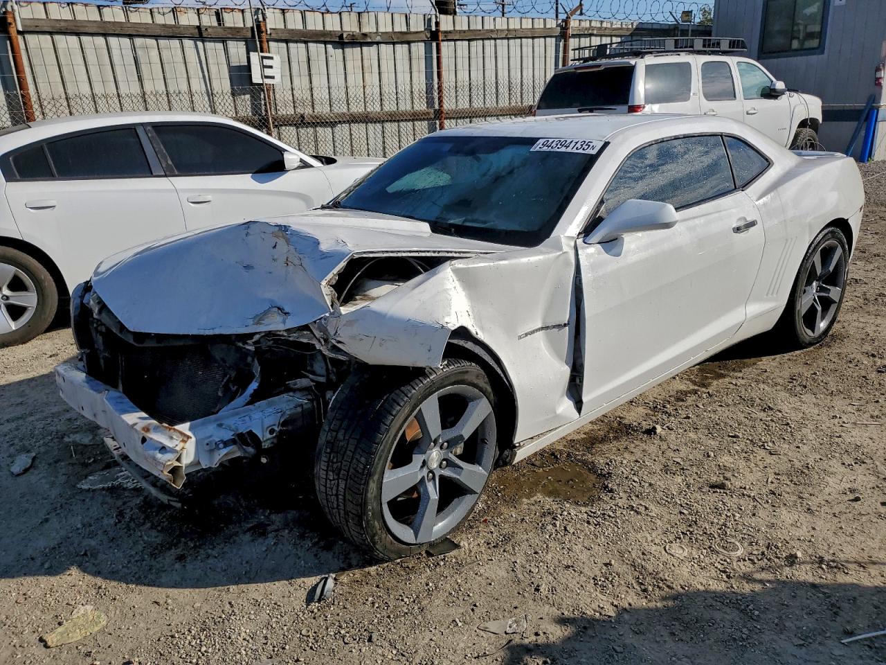 2012 Chevrolet Camaro Lt Белый vin: 2G1FC1E34C9165918