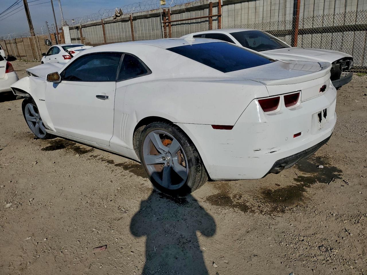 2012 Chevrolet Camaro Lt Белый vin: 2G1FC1E34C9165918