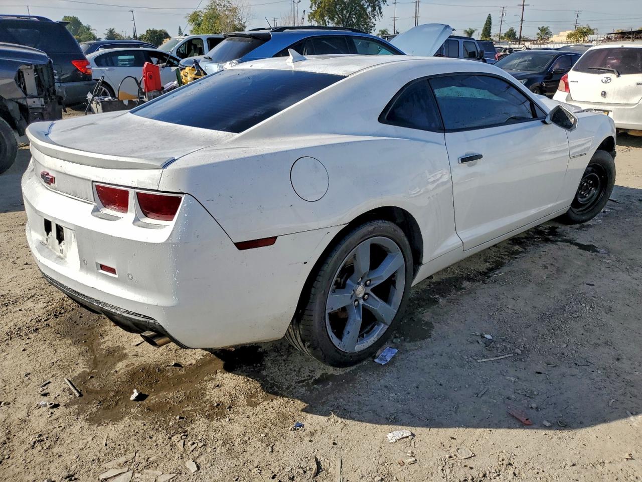2012 Chevrolet Camaro Lt Белый vin: 2G1FC1E34C9165918