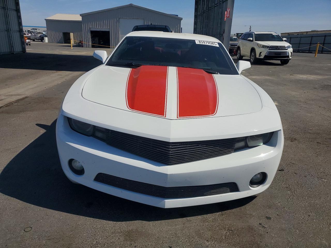 2013 Chevrolet Camaro Lt White vin: 2G1FC1E34D9132614