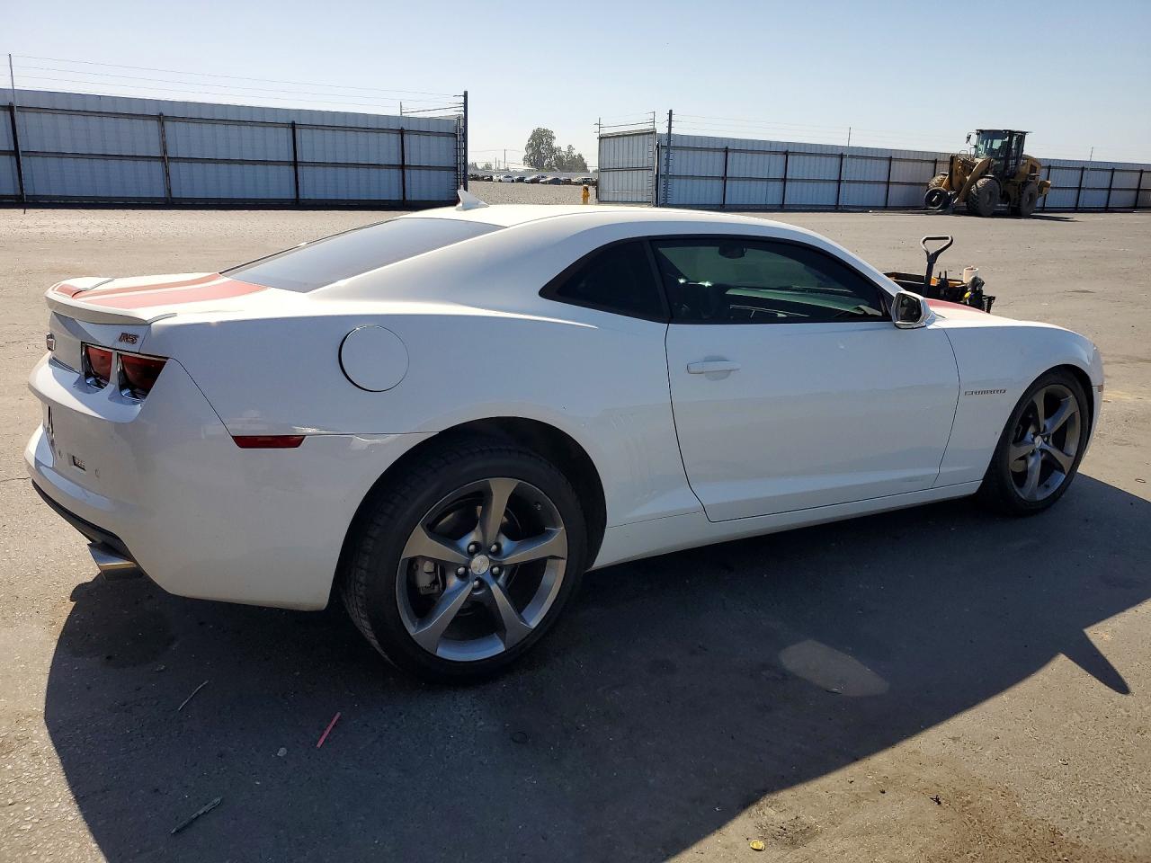 2013 Chevrolet Camaro Lt White vin: 2G1FC1E34D9132614