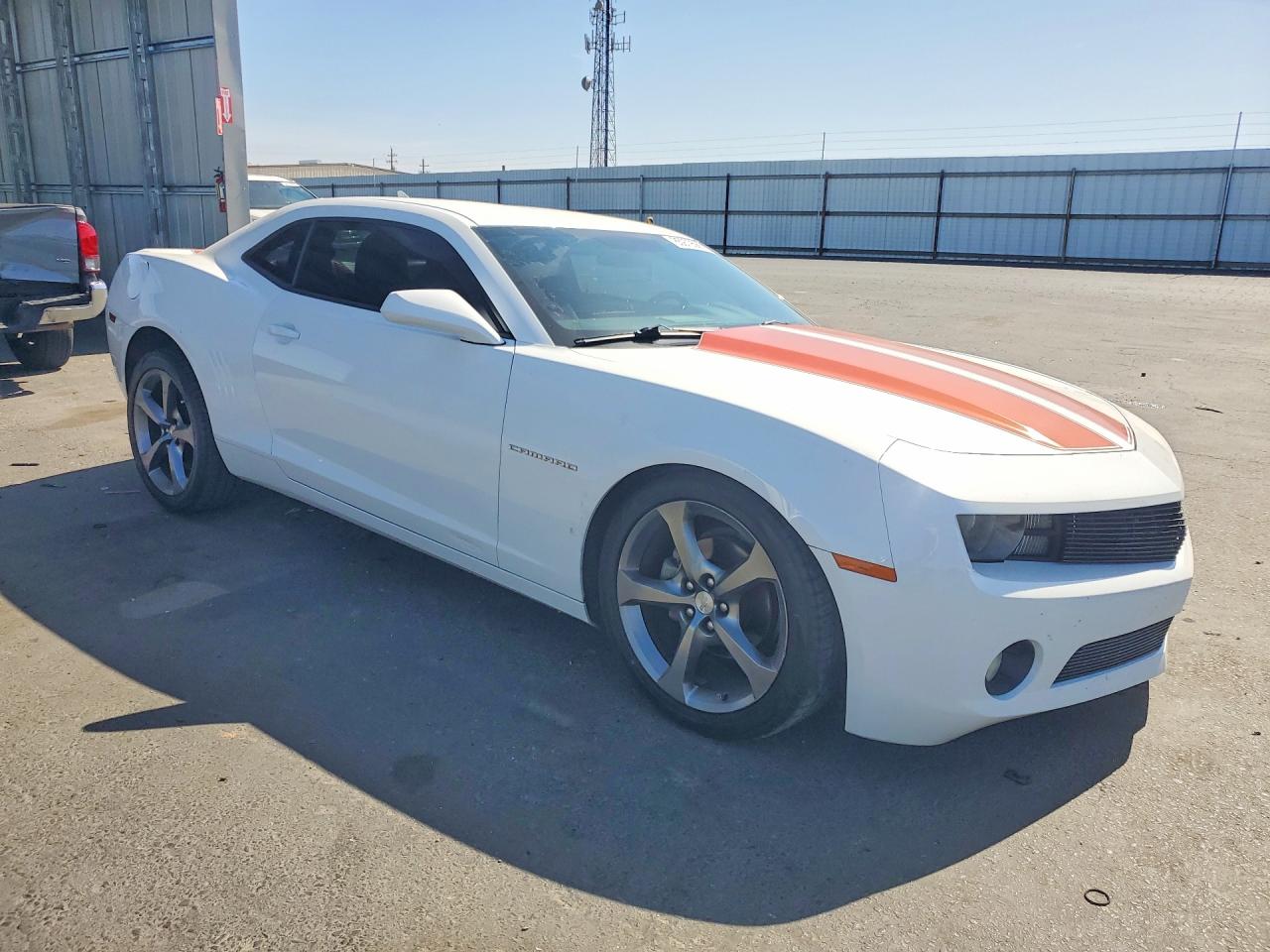 2013 Chevrolet Camaro Lt White vin: 2G1FC1E34D9132614