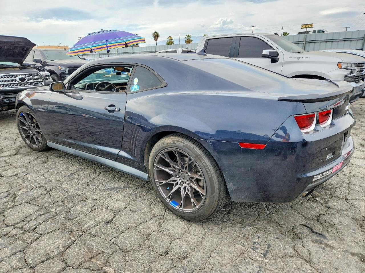 2013 Chevrolet Camaro Lt Charcoal vin: 2G1FC1E34D9169579