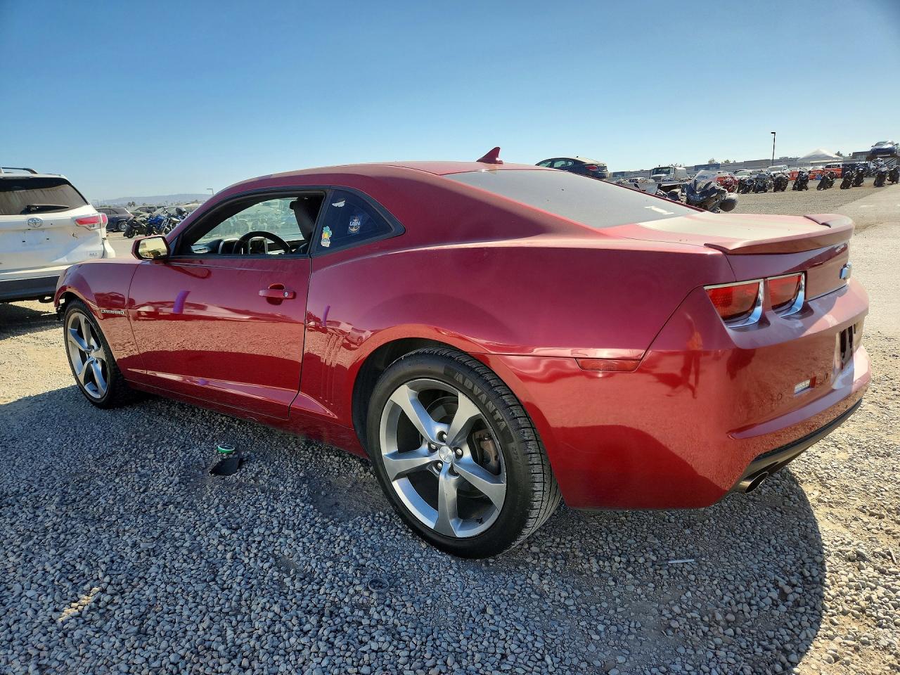 2013 Chevrolet Camaro Lt Red vin: 2G1FC1E34D9191260