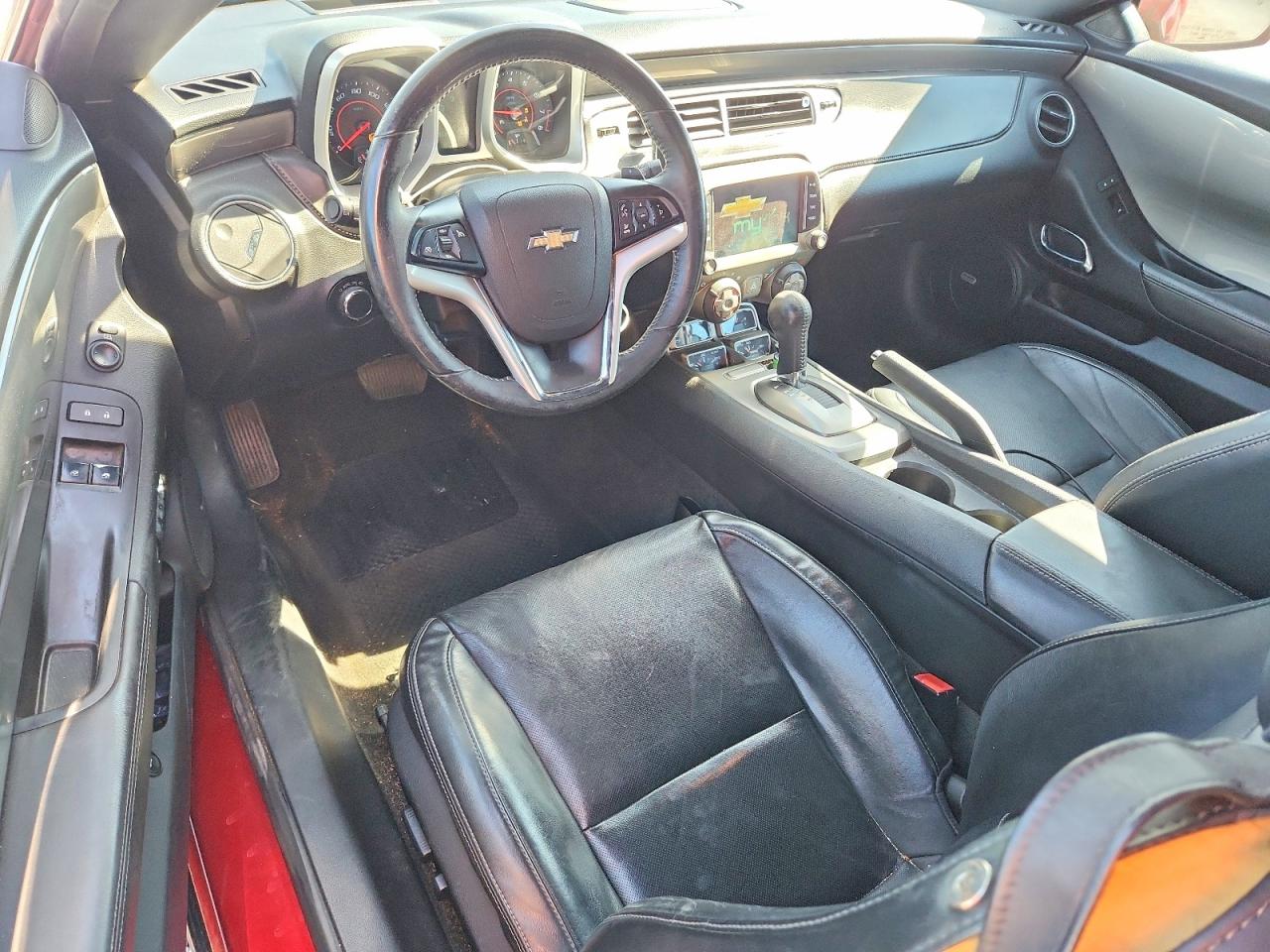 2013 Chevrolet Camaro Lt Red vin: 2G1FC1E34D9191260