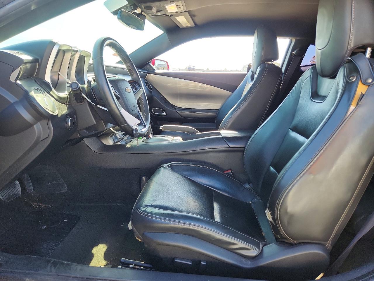2013 Chevrolet Camaro Lt Red vin: 2G1FC1E34D9191260
