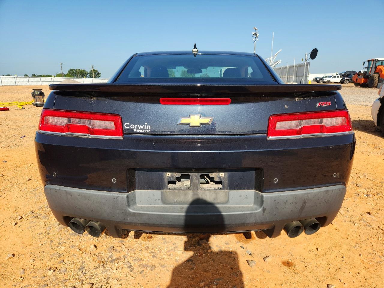 2014 Chevrolet Camaro Lt Black vin: 2G1FC1E34E9208124