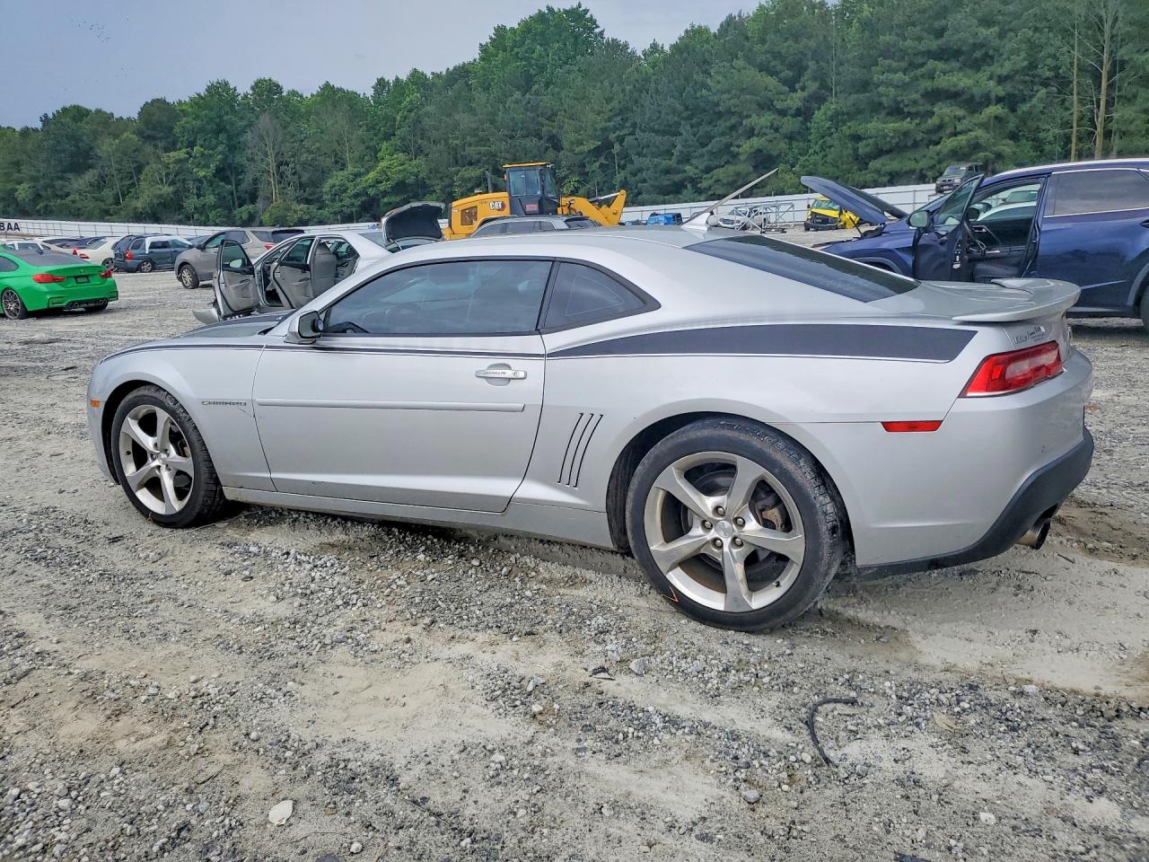 2014 Chevrolet Camaro Lt Silver vin: 2G1FC1E34E9313746
